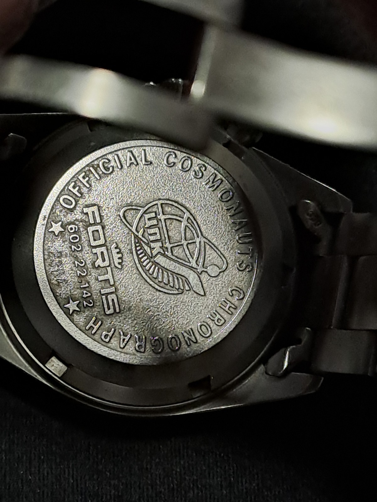 Fortis 602.22.142 Official Cosmonauts Cronograph Automatic Lemania 5100
