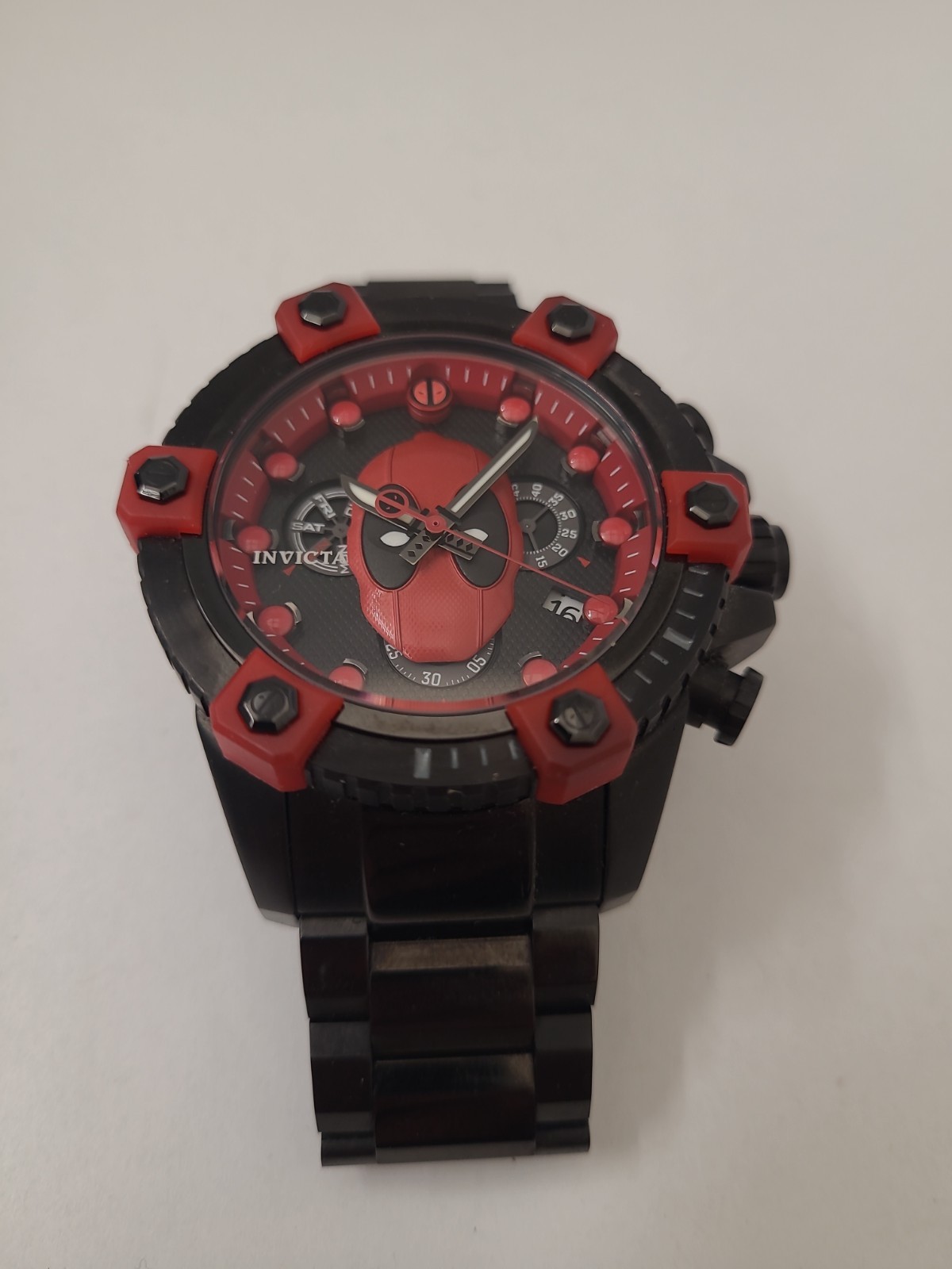 Invicta Limited Edition Marvel Deadpool Men’s Model 27155 48 mm Read DESCRIPTION