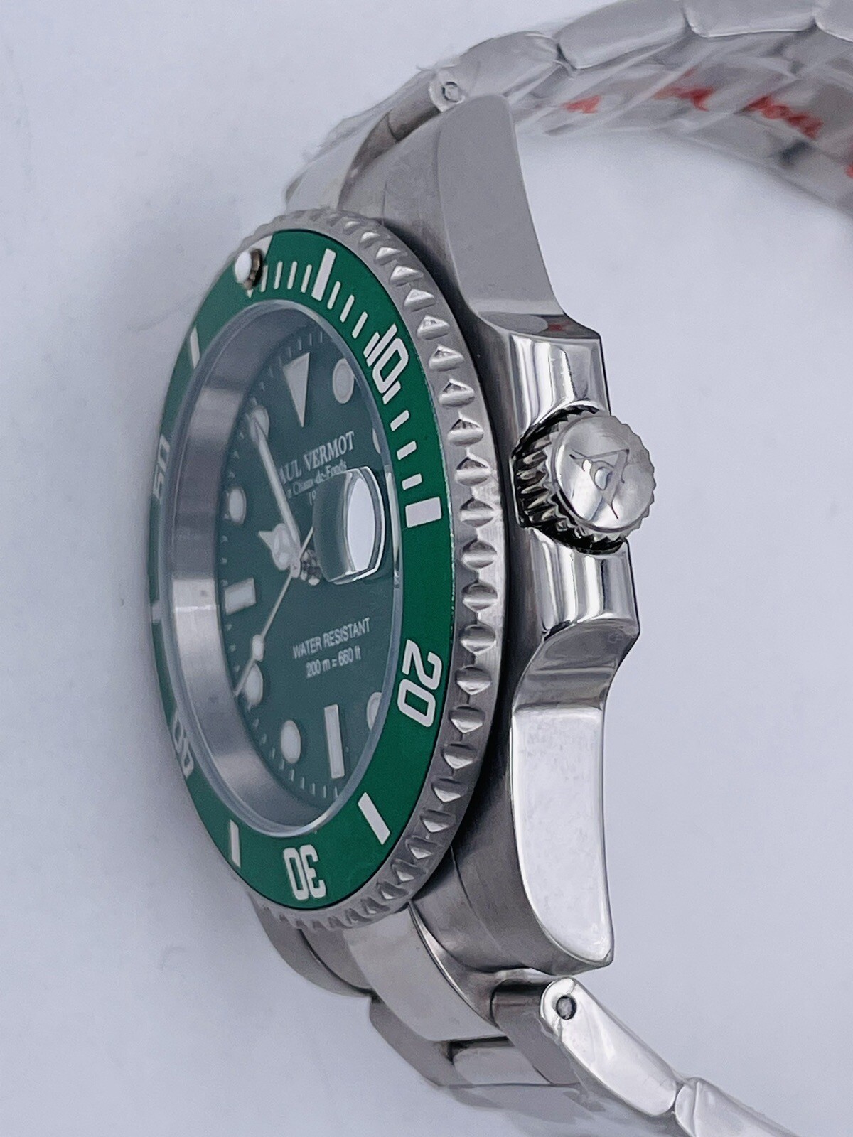 Paul Vermot NewSub 200m Automatic Seiko P211VO/410 Watch Hot Discount New