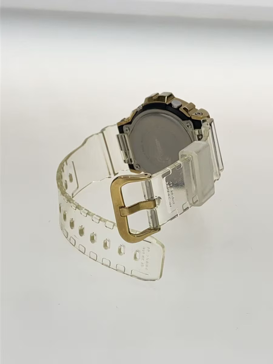 CASIO Quartz Watch G SHOCK Digital Gold Clear GM 6900SG 9JF