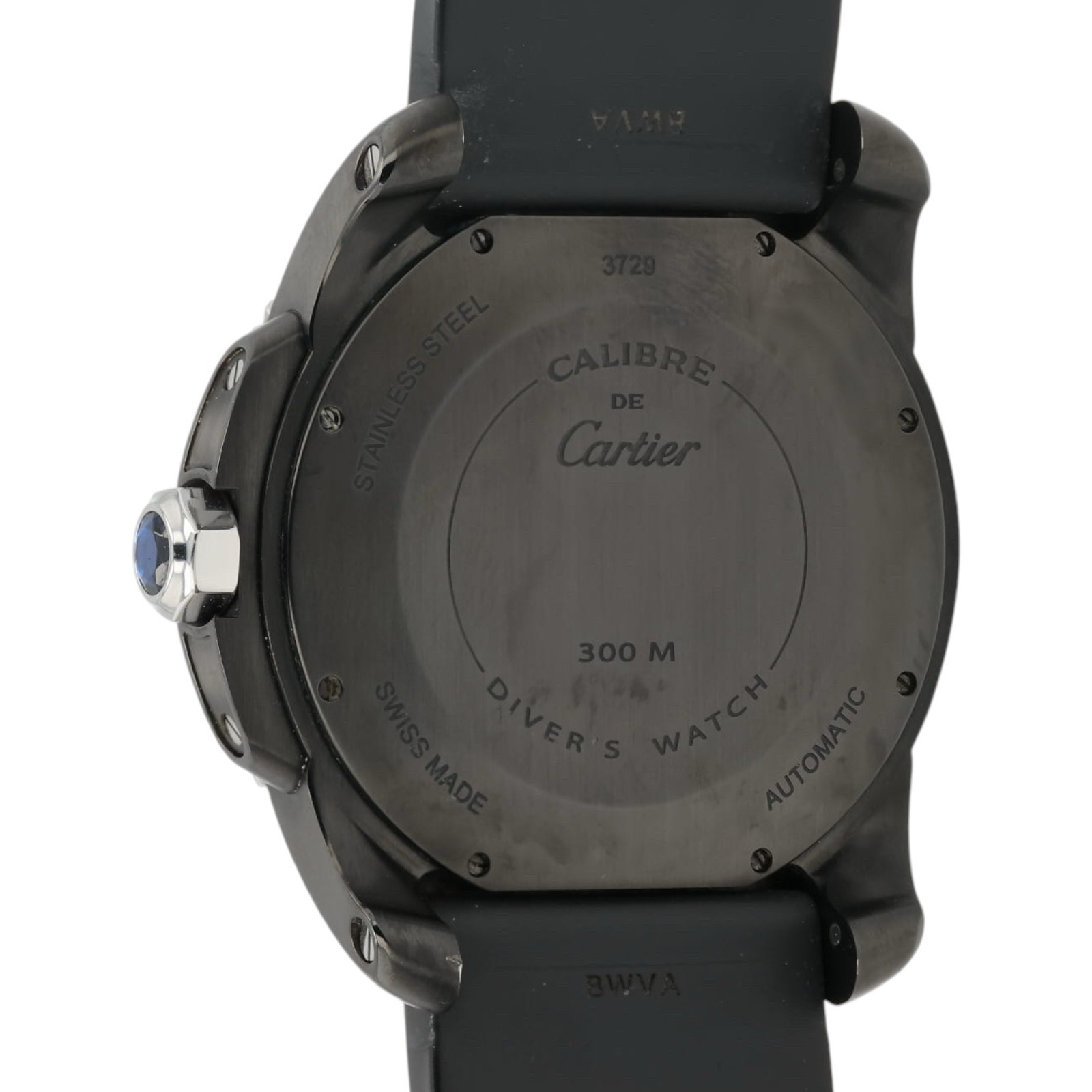 Cartier Calibre De Cartier Black Dial Steel 42mm Automatic Men’s Watch WSCA0006