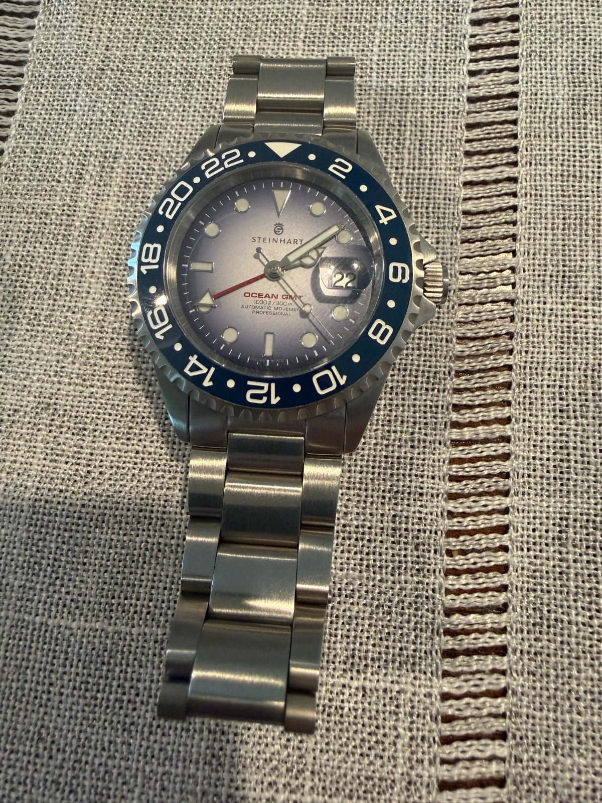 Gnomon SteinHart Ocean One GMT Premium Ceramic Limited Edition Automatic 42MM