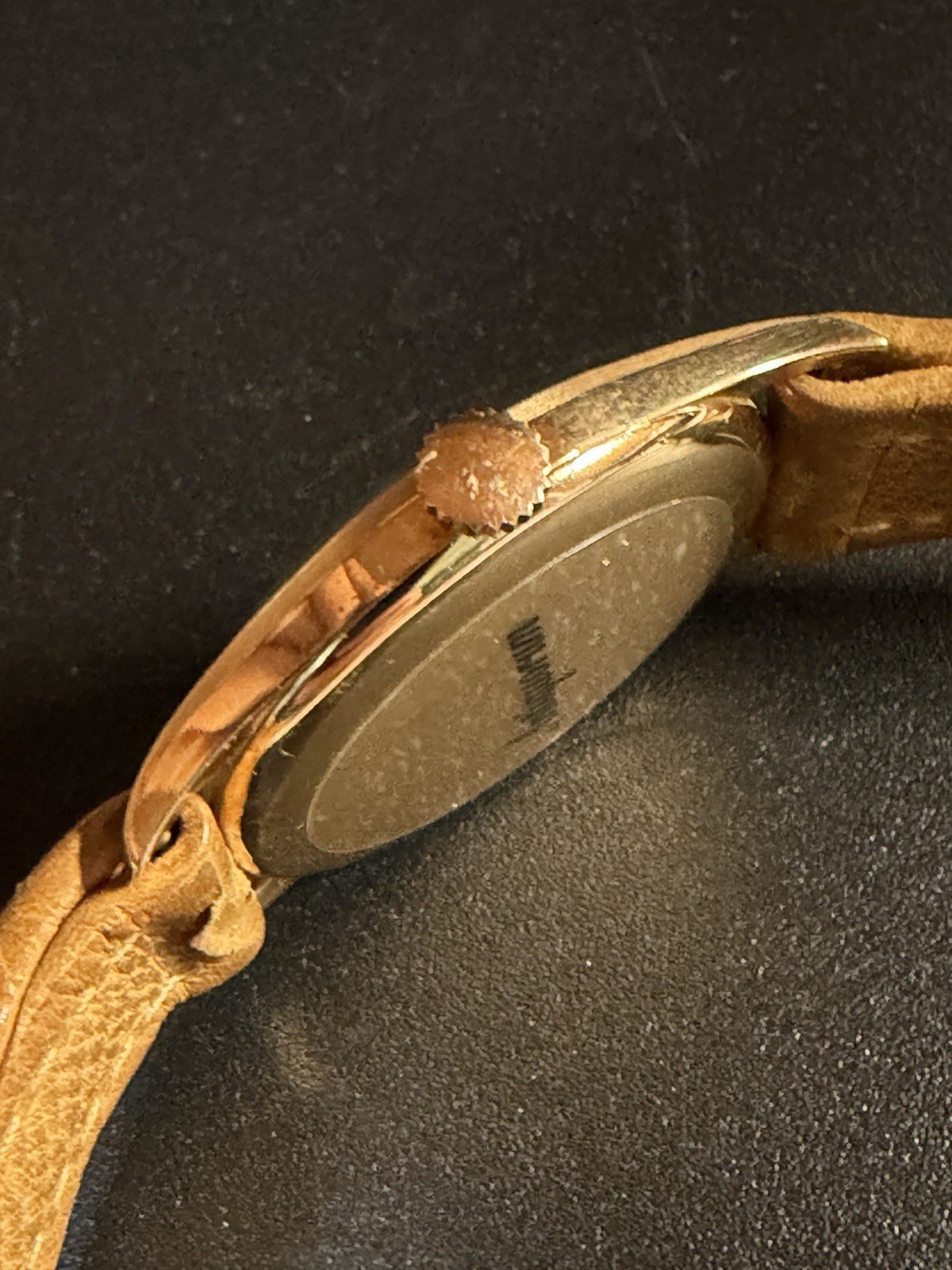 Tissot Antimagnetic Vintage 14K Gold 32.7mm Manual Small Seconds 1950s