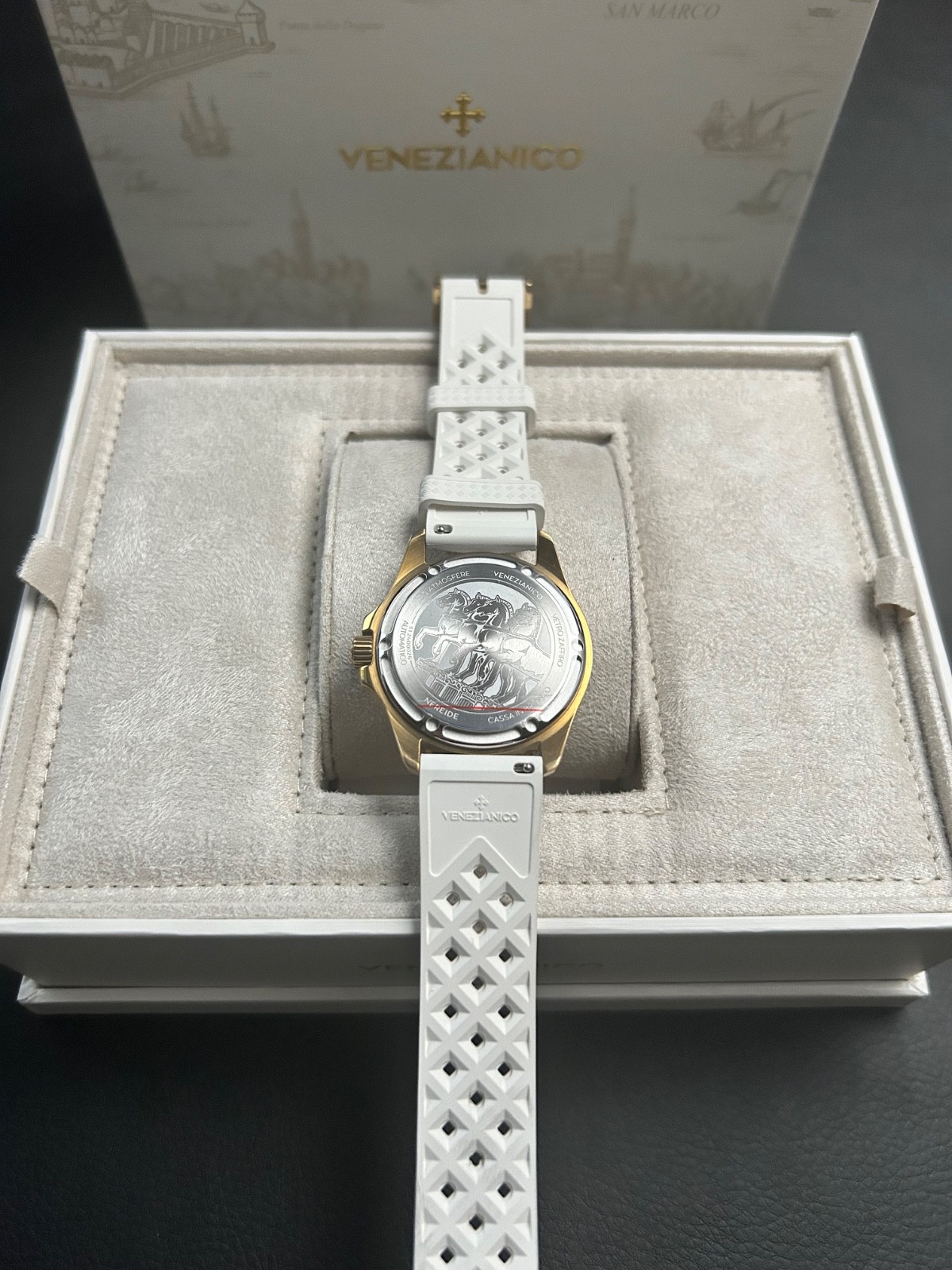 Venezianico Nereide Bronzo 39 3121556 Bronze Automatic Miyota 9039 Mint