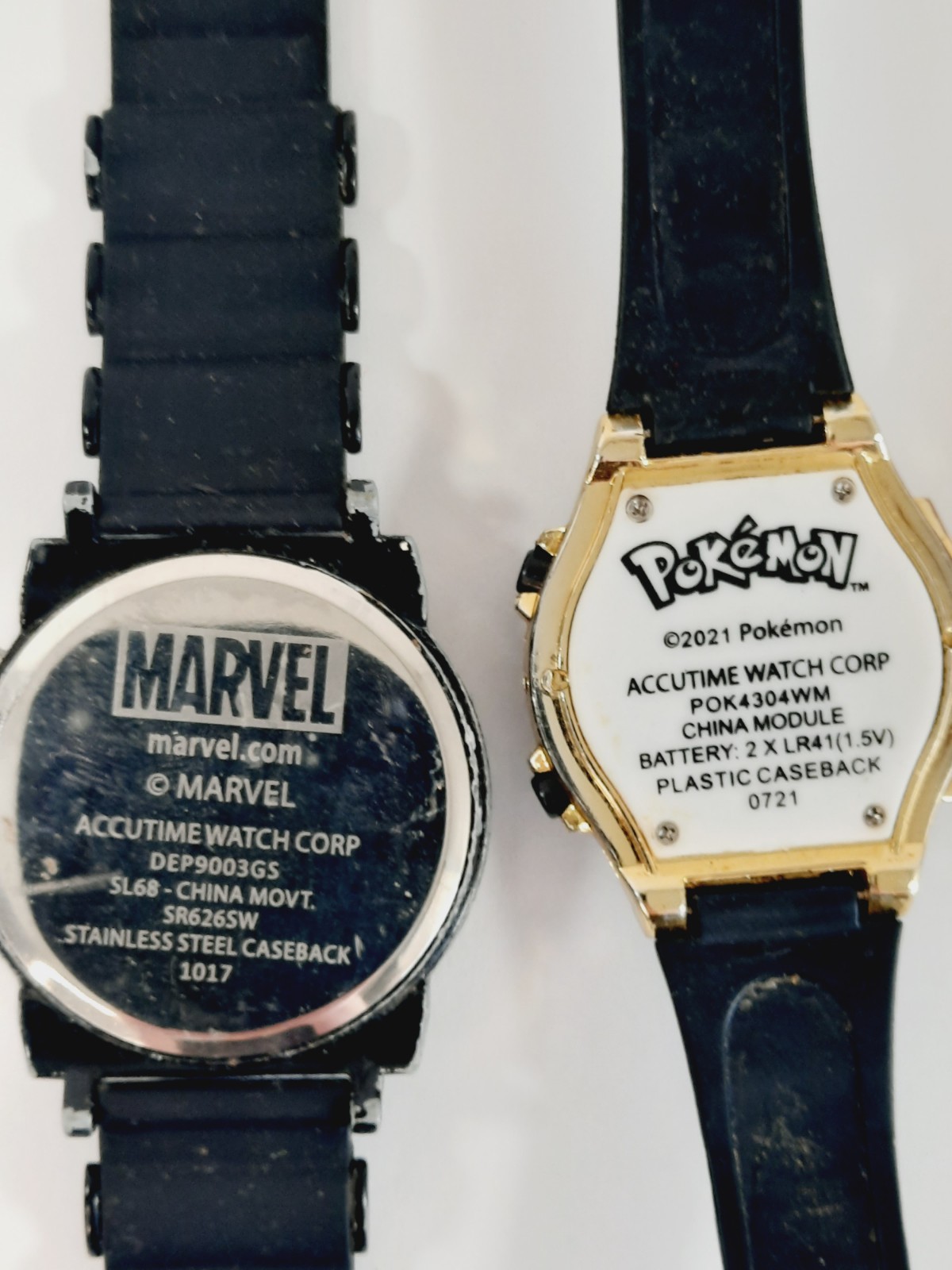 Vtg Pop Culture Watch Lot Pokémon Adidas Taz Sonic Harry Potter Music 11 Total