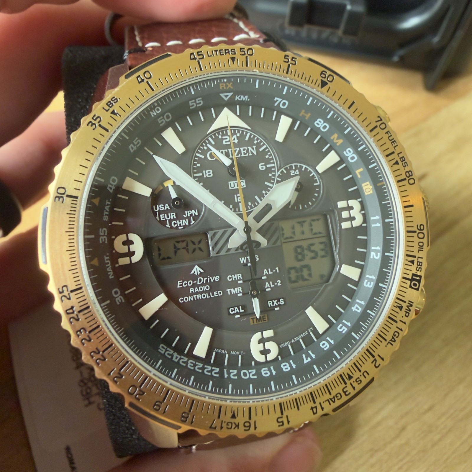 New Citizen ECO-DRIVE Men’s ProMaster Skyhawk CHRONOGRAPH A-T Watch JY8084-09H