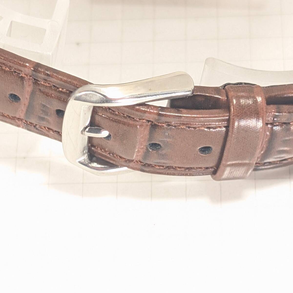 Seiko ALBA SUCCESS Small Second Men s Battery and Belt Replaced Working Model Q