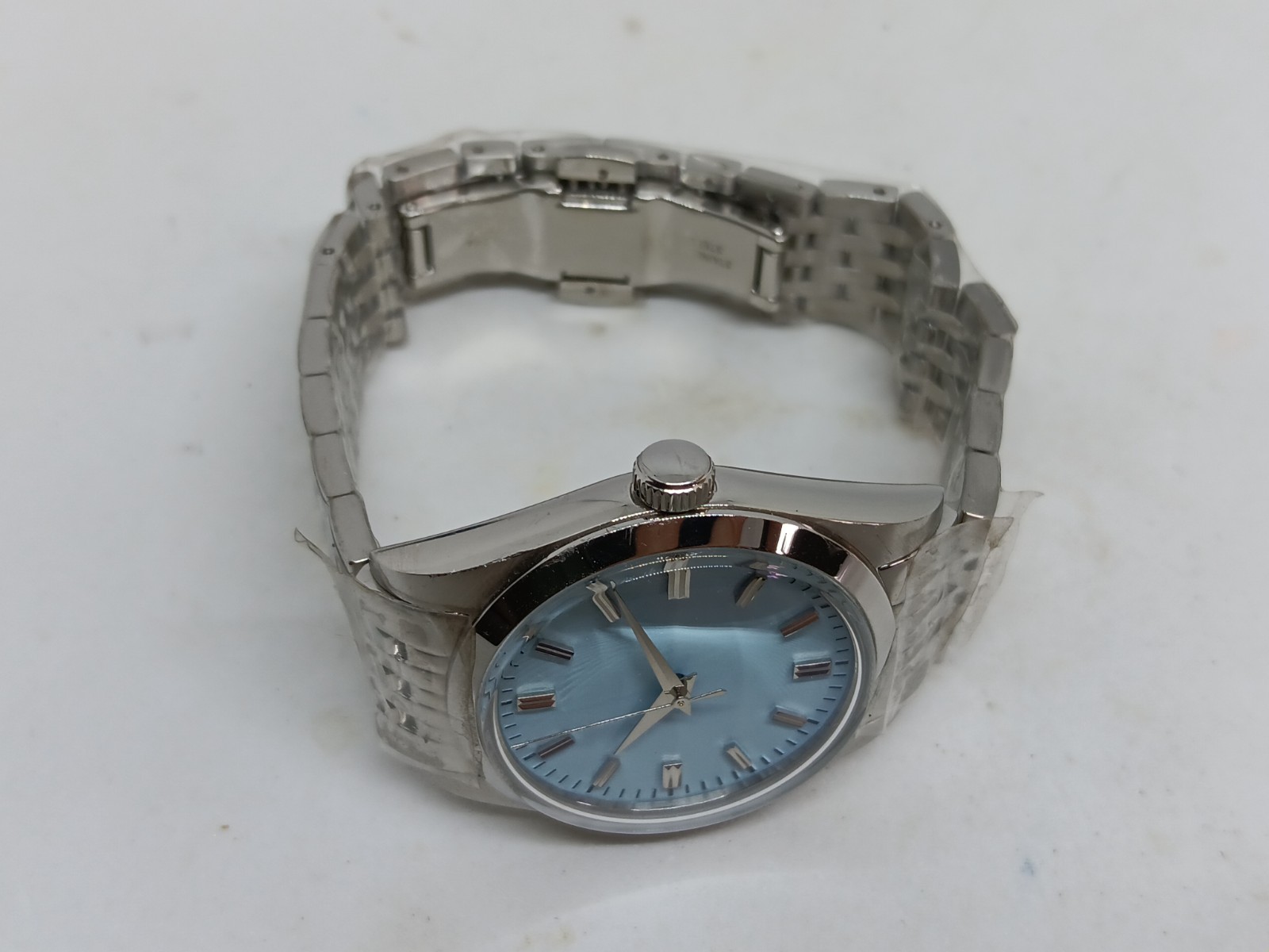 Addiesdive AD2030 STERILE DIAL Men’s 37mm S/Steel Sweep Second Quartz Watch