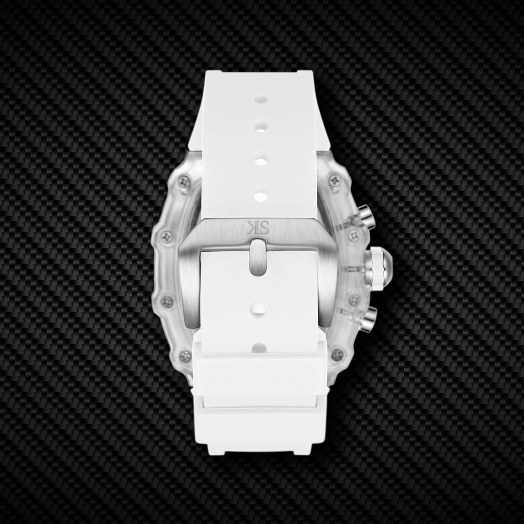 Kenneth Scott Men’s Multi Function Watch | Ivory Dial, 44.3mm, 50 m (5 ATM)