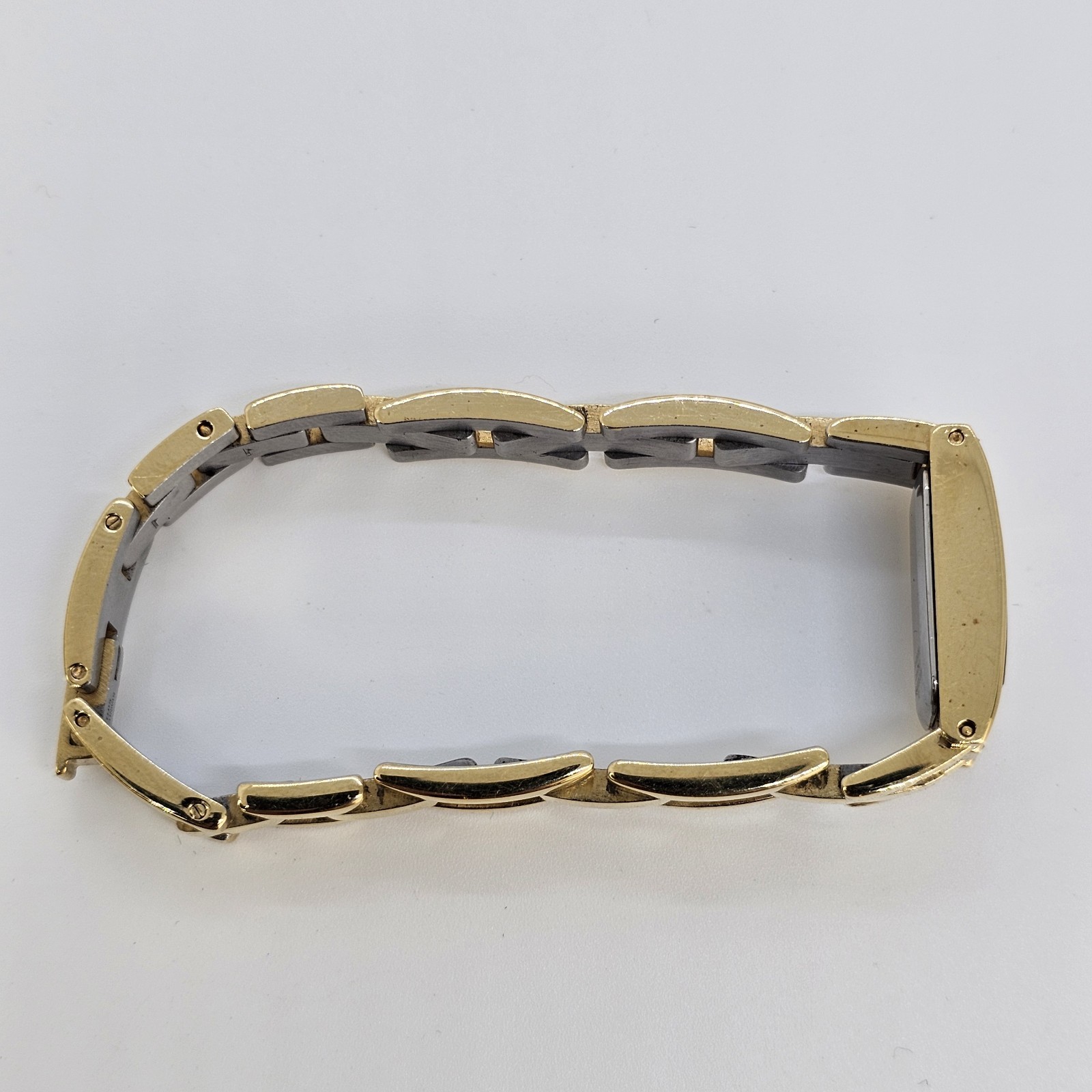 Belair Women’s Watch 13MM White Dial Gold Bracelet 6″ Wrist New Battery