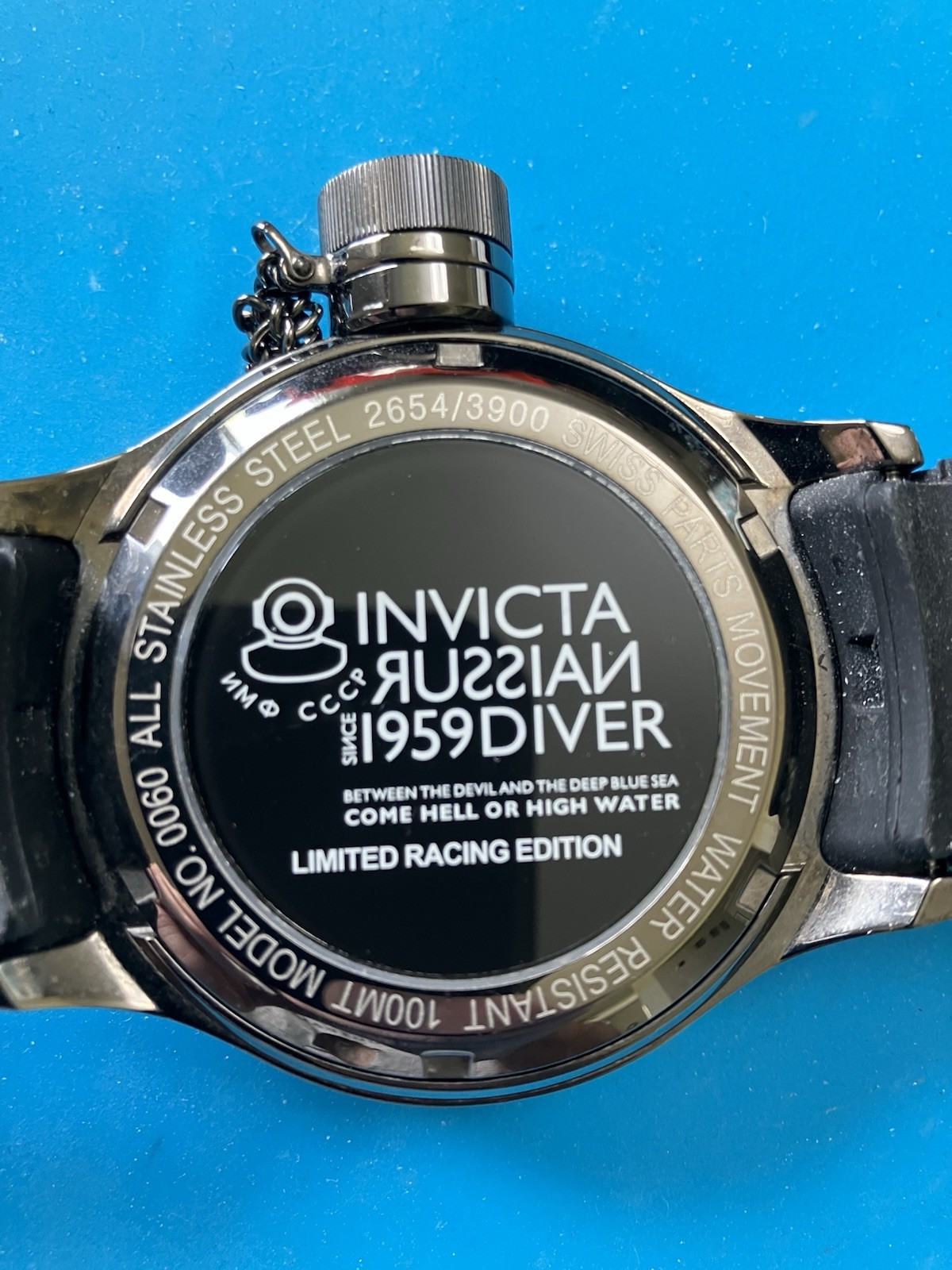 Invicta Men’s Russian Diver 1959 Model 0060 Limited Racing Edition