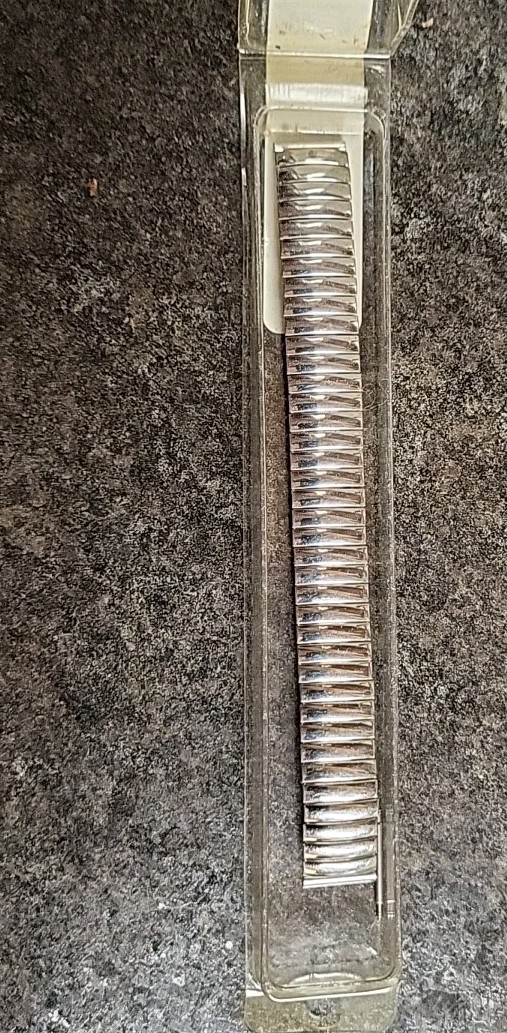 Vintage 1990s Timex Watch Strap Stainless Steel 10mm, Nice With 2 Pins , Women
