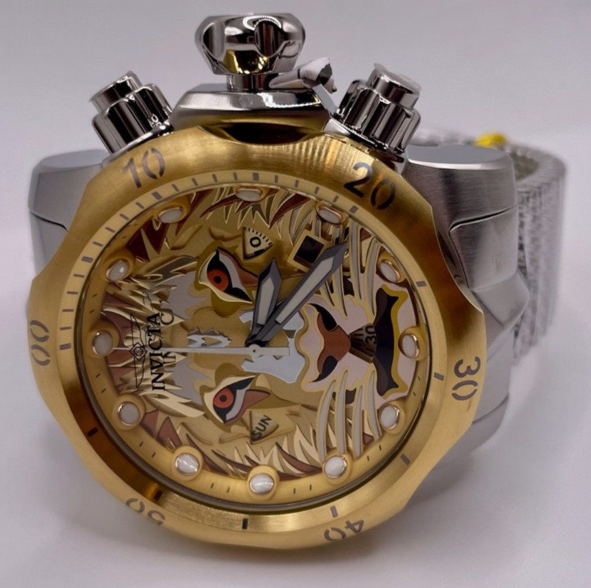 Invicta Venom Lionheart Swiss Ronda Z60 Caliber Men’s Watch – 53.7mm, (48171)
