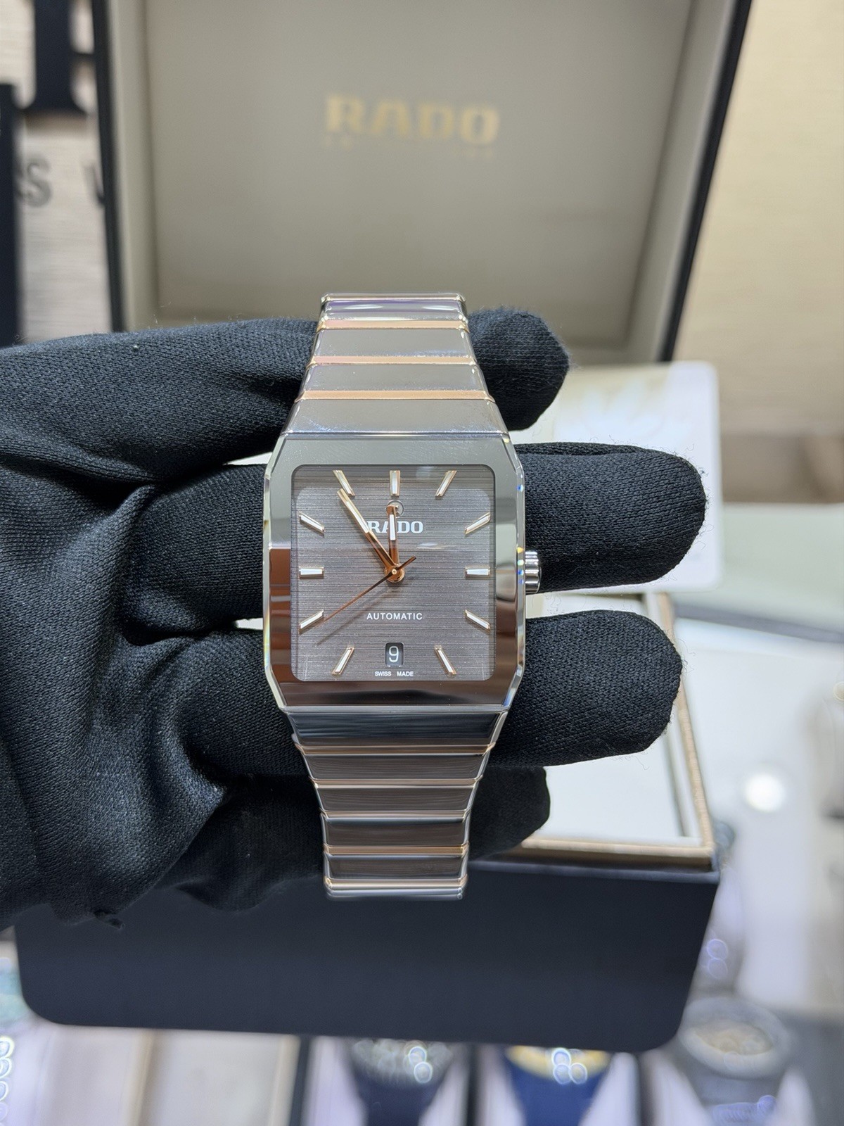 Rado Anatom Automatic 32.5mm Grey Ceramic Men’s Watch R10203102