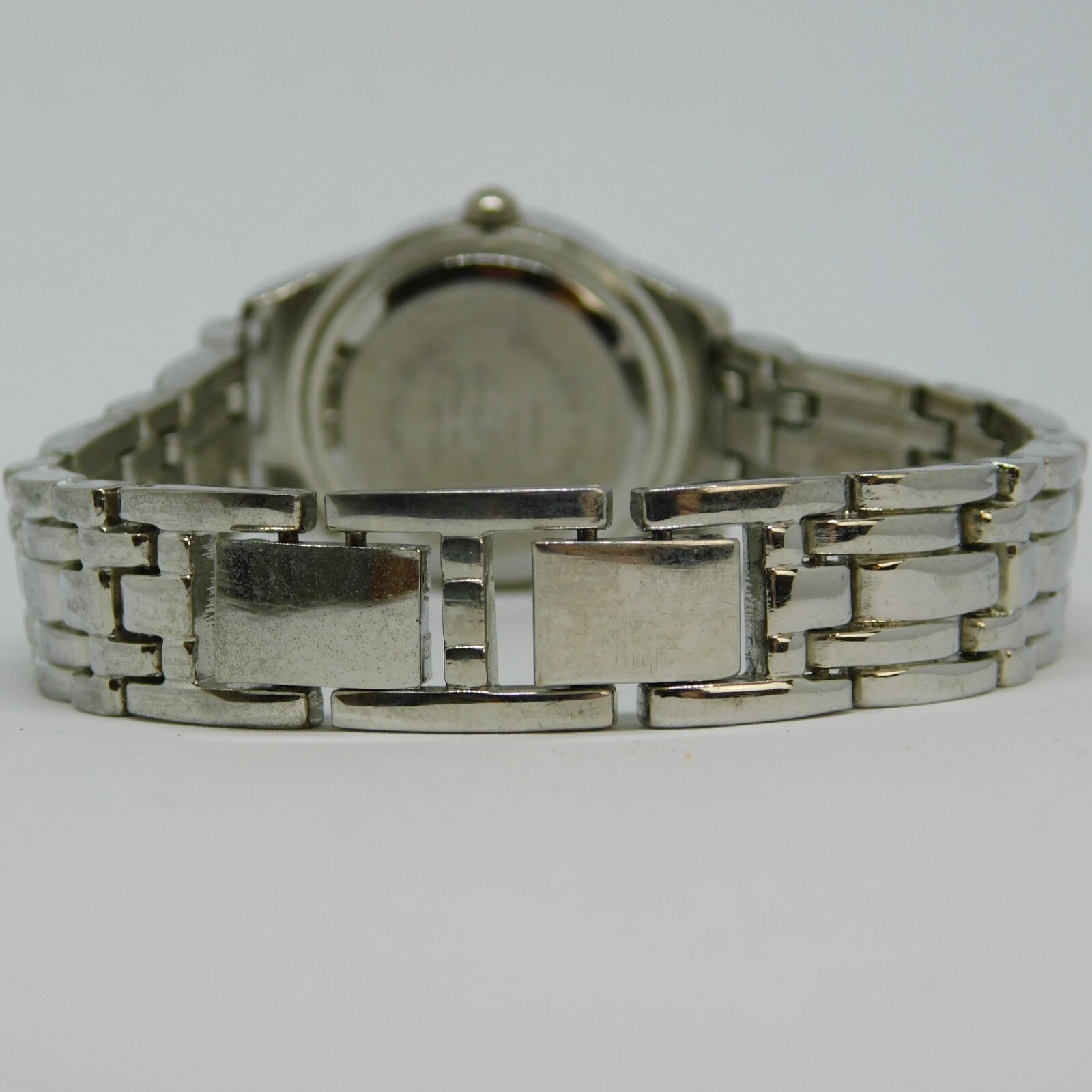 M.Z.Berger WS83 Silver Tone Quartz Analog Women’s Watch Sz. 7″ New Battery