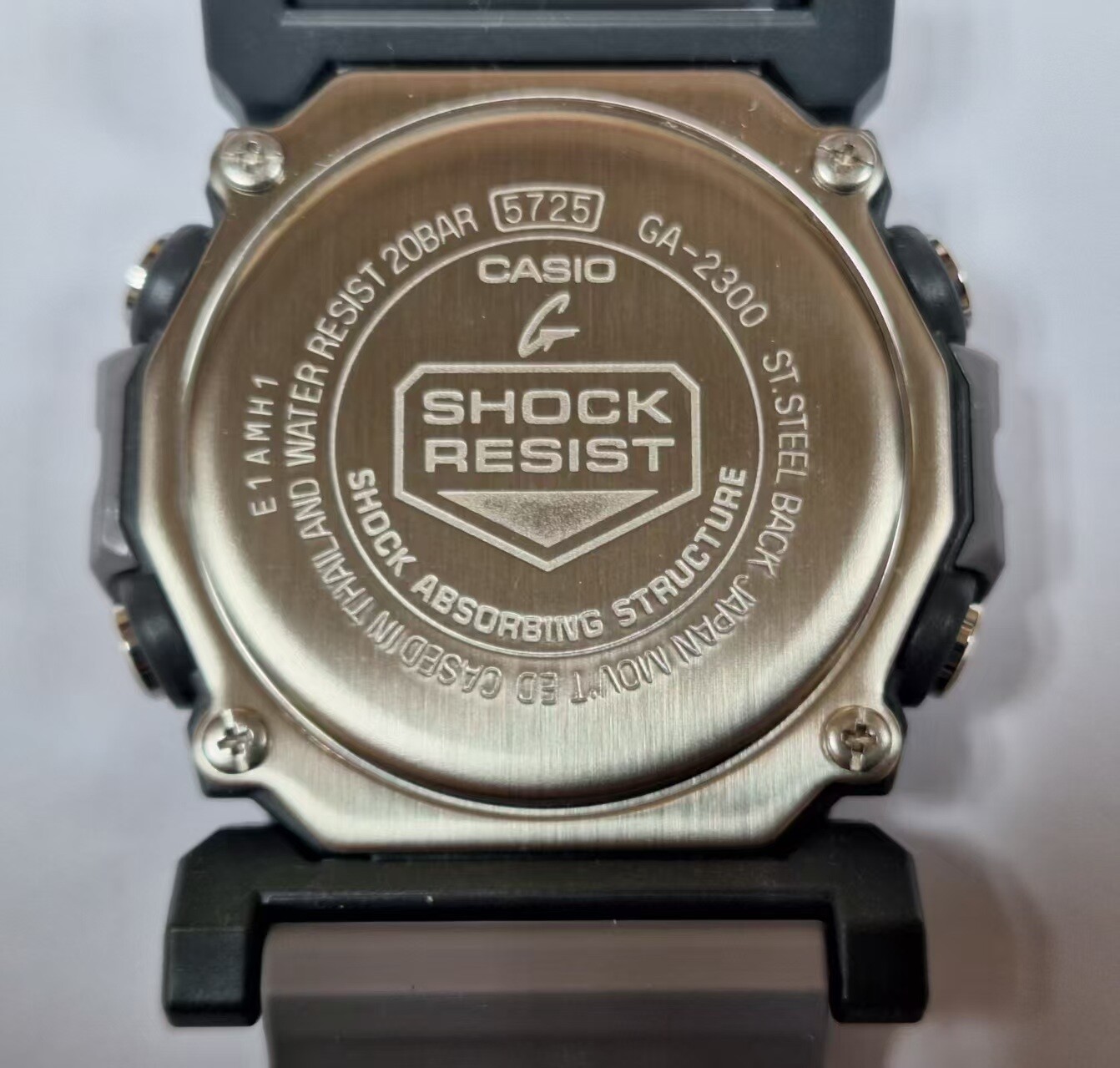 Casio G-SHOCK GA-2300-8A Analog Digital Men’s Watch Limited Gray GA23008A