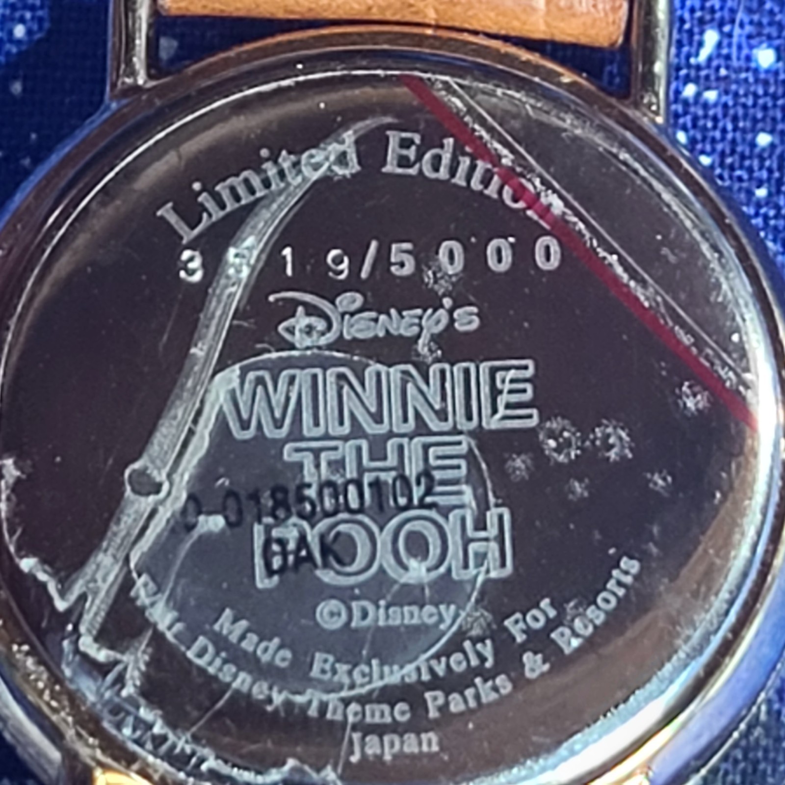 Disney Pooh Bear Vintage Lunchbox Watch with Pin Ready To Wear | See Video