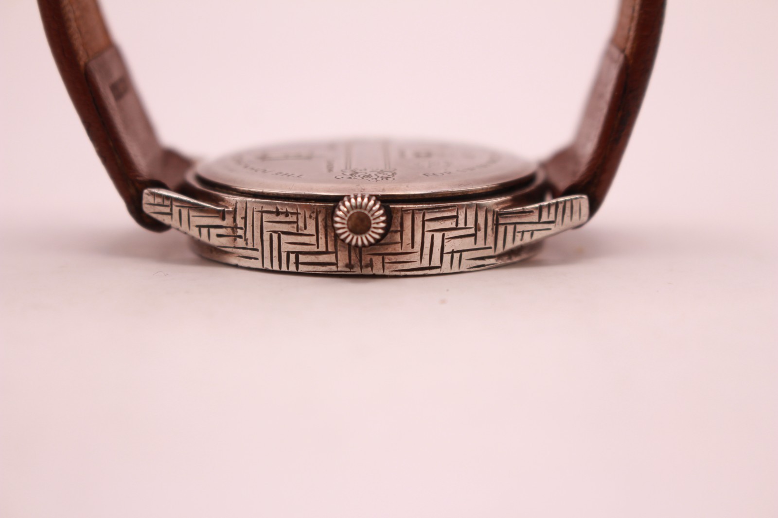 John Hardy Sterling Silver 925 Woven Bedeg Model 4874 Round Quartz Watch