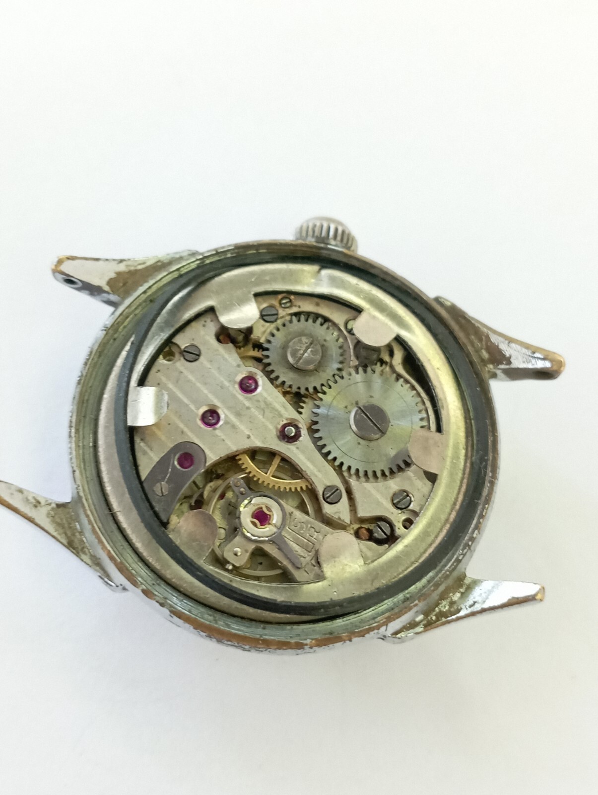 VINTAGE SWISS WWII MILITARY BOUEE ANCRE cal. Cupillard 233 from 1935 watch 40’s