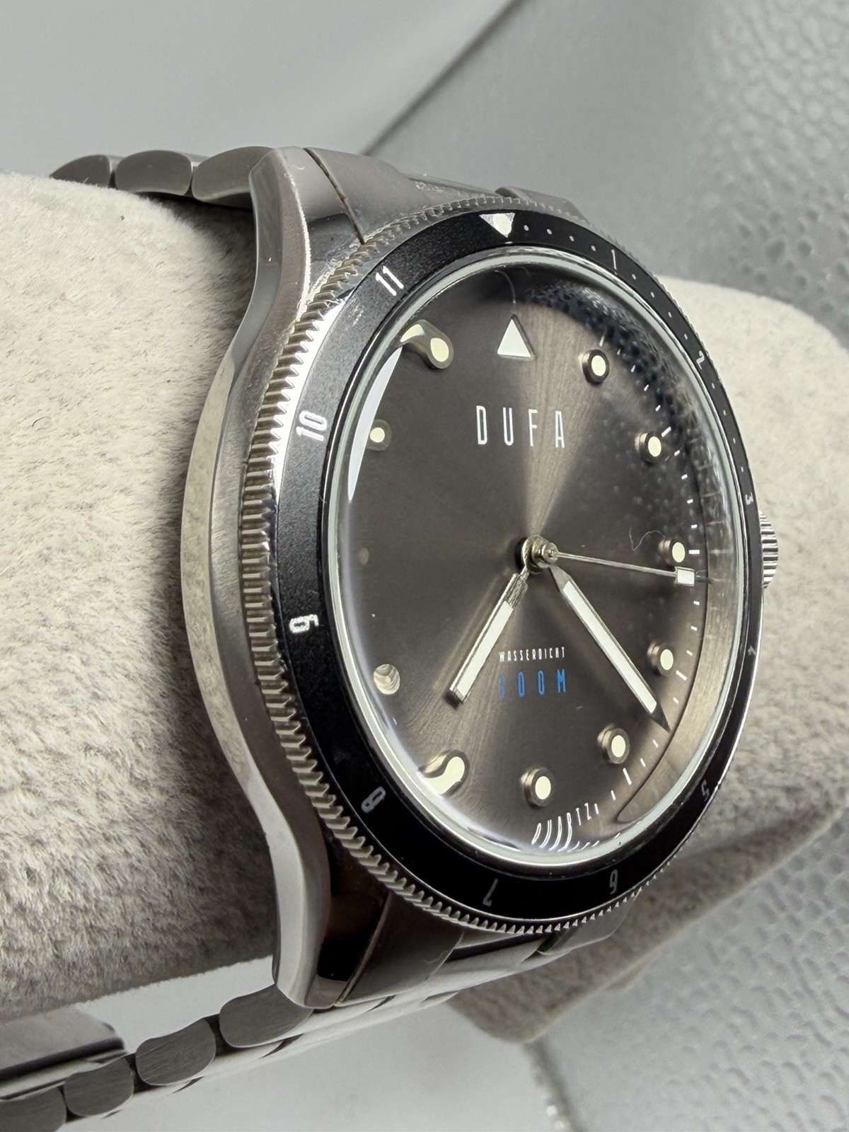 Dufa DF-9035 New Battery Mens Meca Watch 42MM 6.5″ Made In Germany