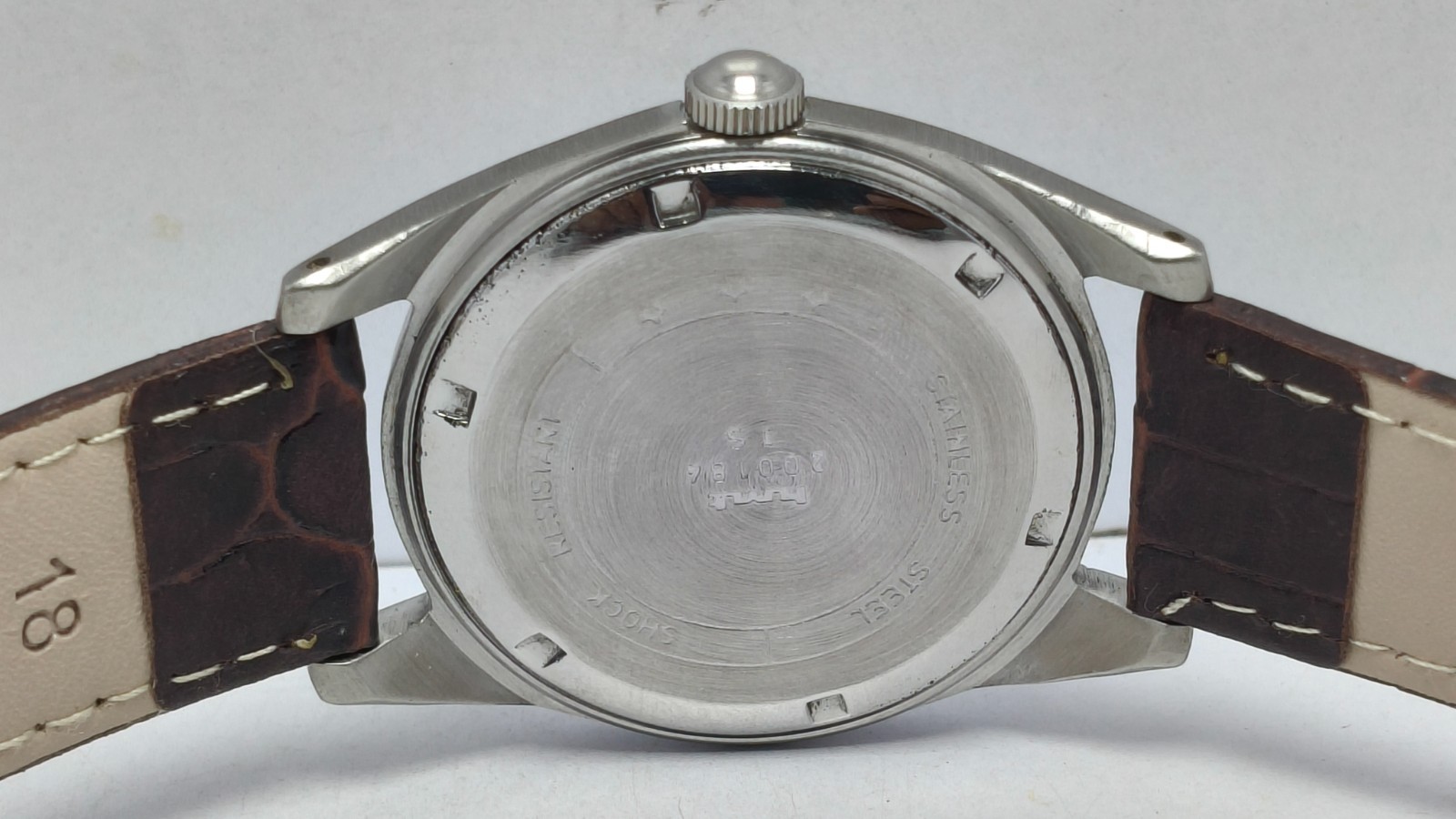 HMT Janata 17J Hand-Winding Arabic Wrist Watch For Men’s In Working Condition