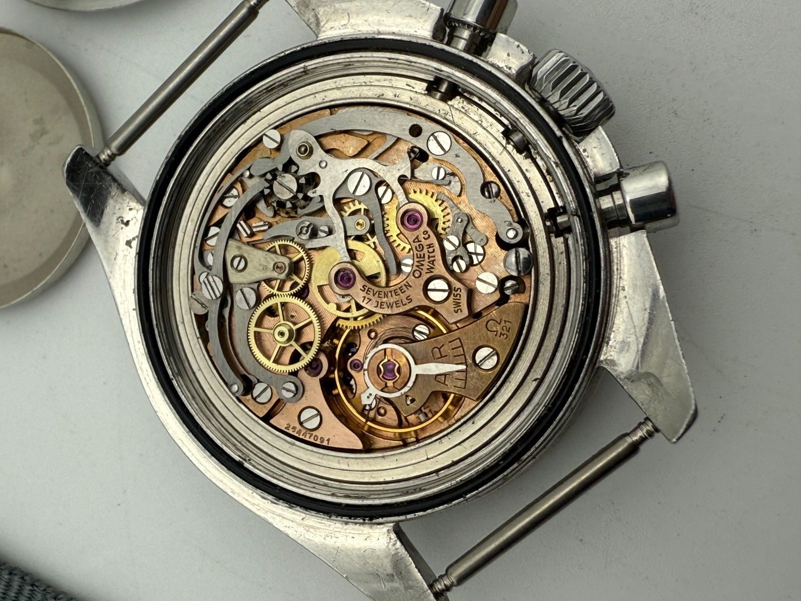 OMEGA SPEEDMASTER Ref 145.012 Manual wind 321 movement from 1967 series 25 Mill