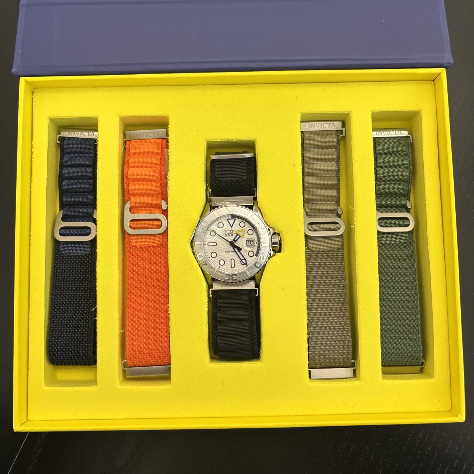 Invicta Ocean Predator Men’s Quartz Watch 49798 New Invicta Pearl Opal