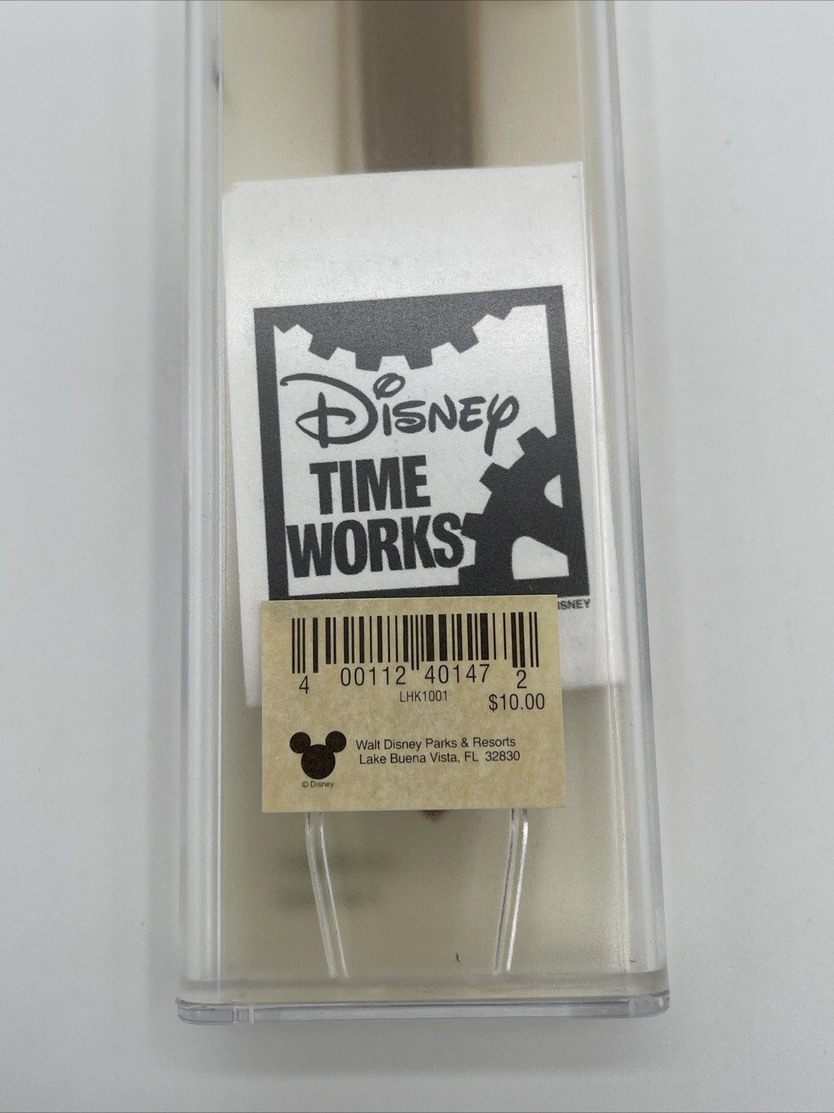 Disney Time Works Tinker Bell Christmas Ornament Watch Red Strap Special Edition