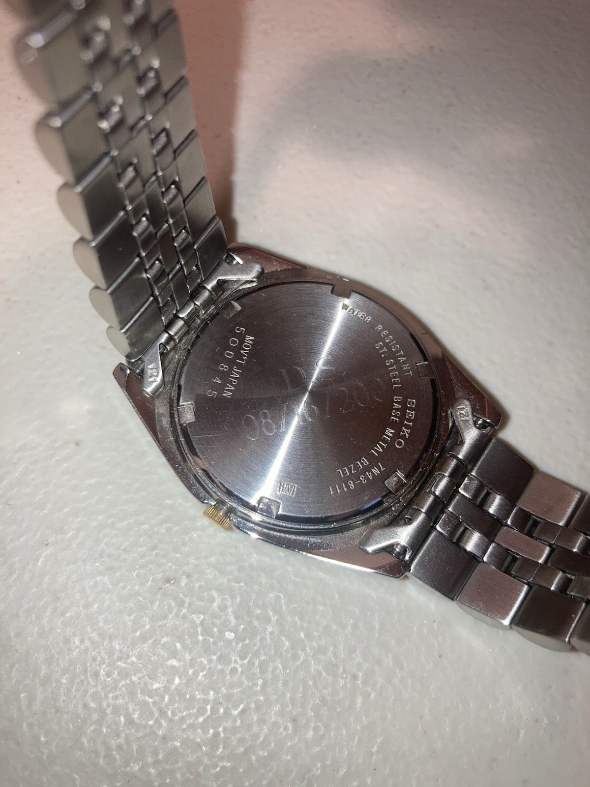 Seiko Silver Men’s Watch – SGF204