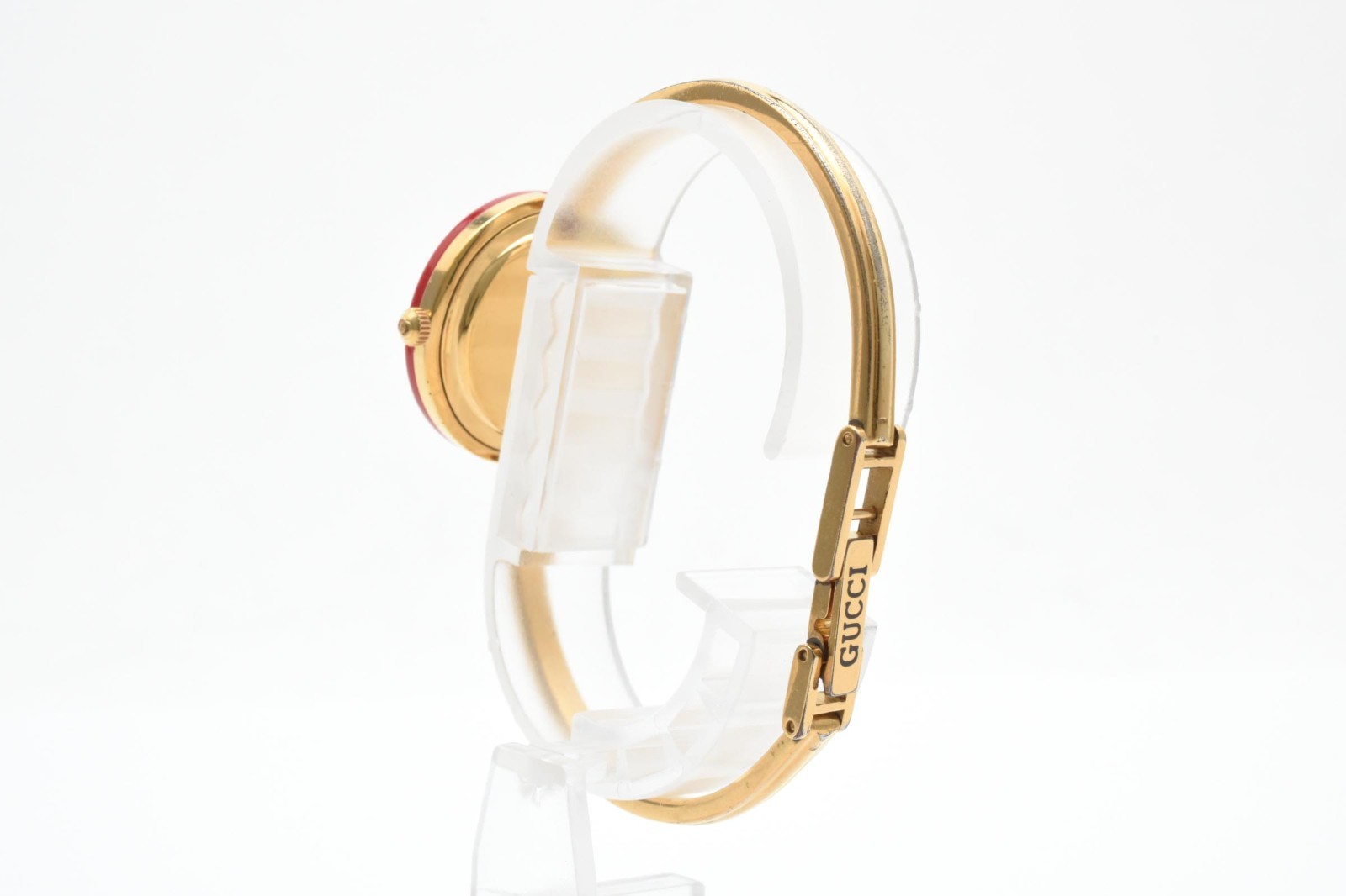 [Exc+5 ] w/ BOX Gucci Change Bezel Watch 11/12.2 White 12 Colors Gold JAPAN