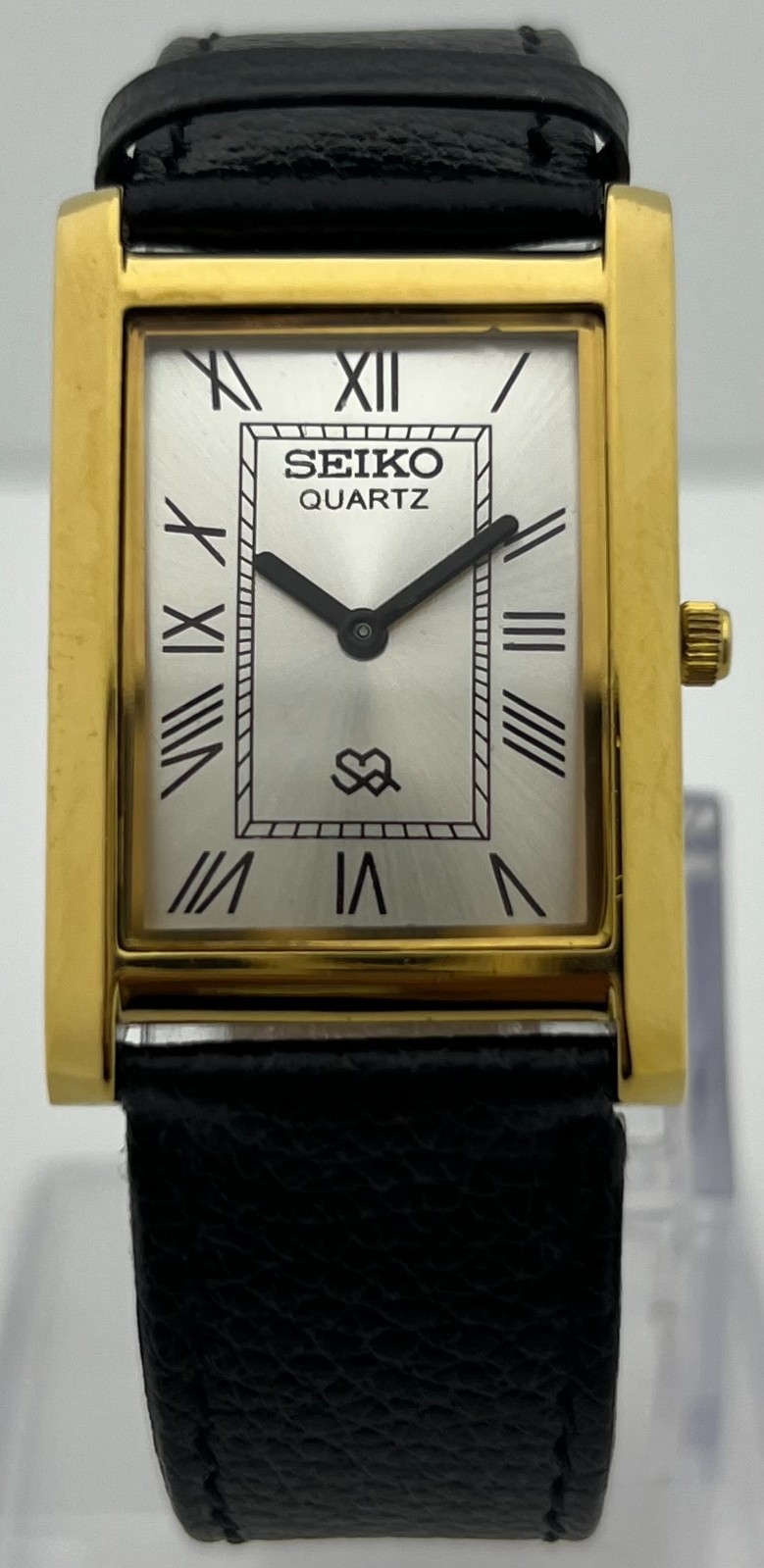 Refurbished Men’s Seiko Slim Quartz Silver Dial Japan Made Vintage Wristwatch