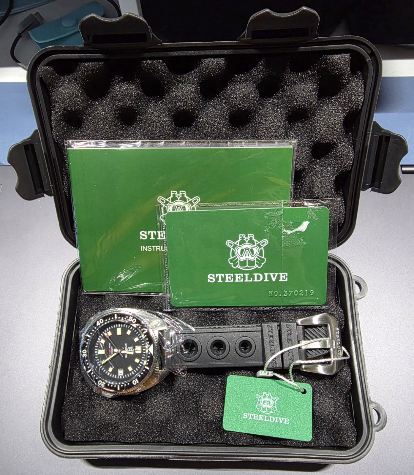 Steeldive SD1970 Turtle Captain Willard NH35 Seiko Sapphire Diving Watch Rubber
