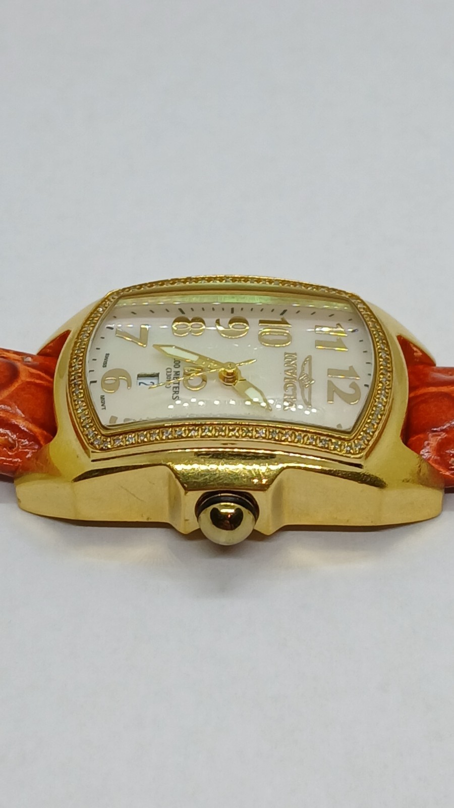 Vntg, Invicta, Lady Lupah, Wildflower, 10 yr bat, 30 mm, 4395 – Read More Below!