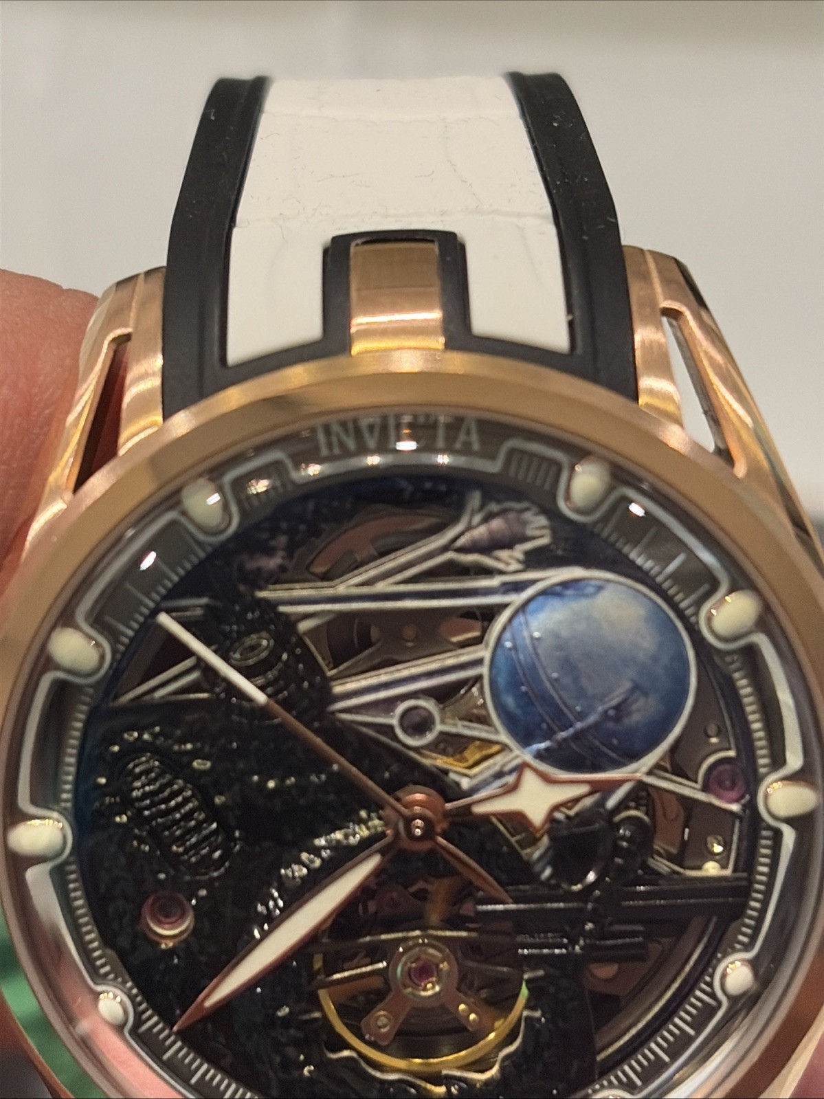 Invicta Celestial Naosia Automatic Men Watch w/ Skeleton Dial, 45mm Model 70089