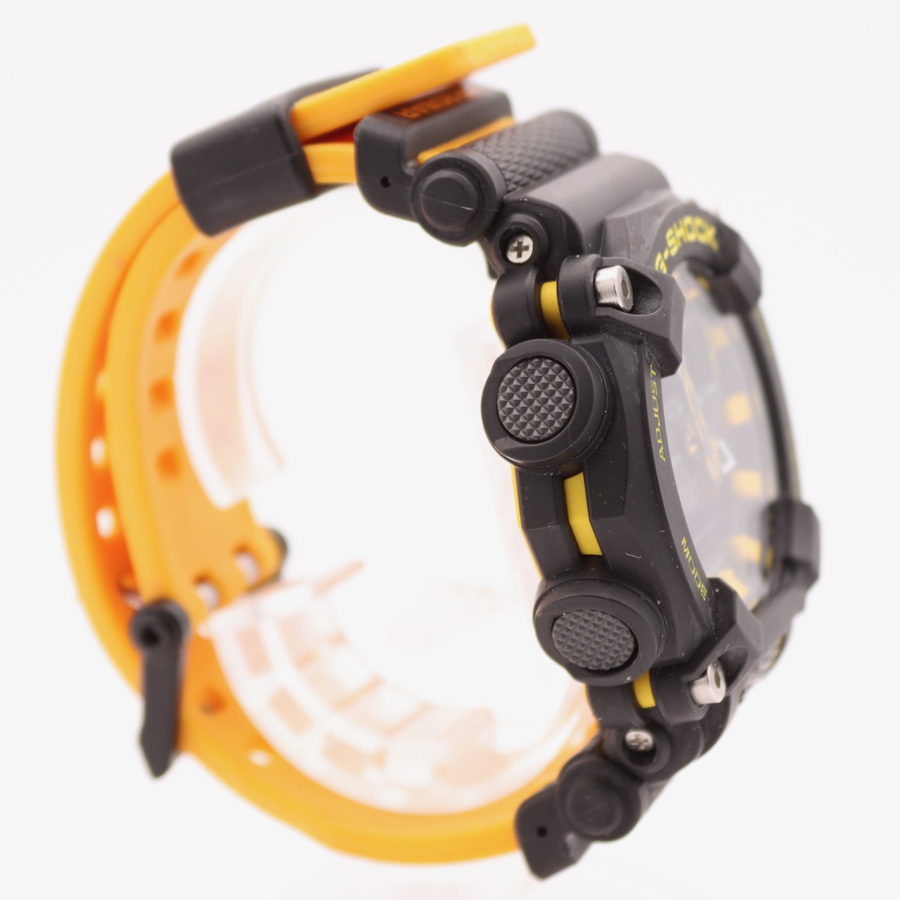 46.5mm Casio GA-900A G-Shock Yellow & Black Men’s Anidigi Wristwatch Japan Steel