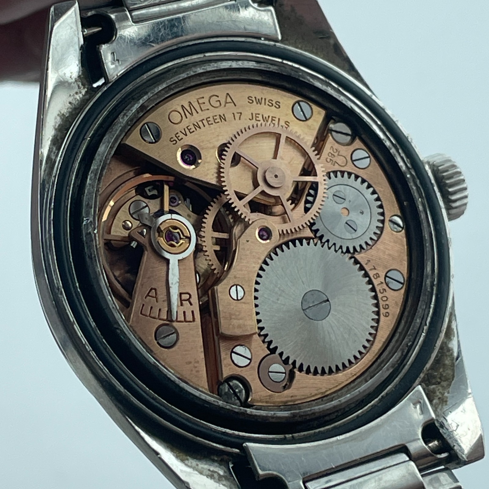 OMEGA RAILMASTER Ref 2914-5 Lollipop Manual wind 285 mov from 59 series 17 Mill