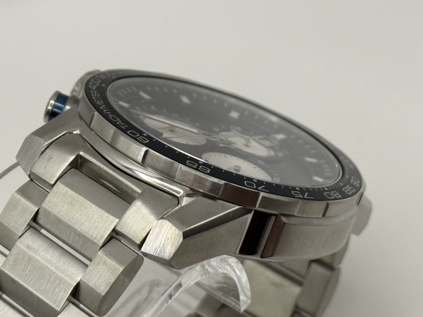 Tissot Supersport Chrono Blue Dial Silver Steel Strap 45mm. -T125.617.11.041.00