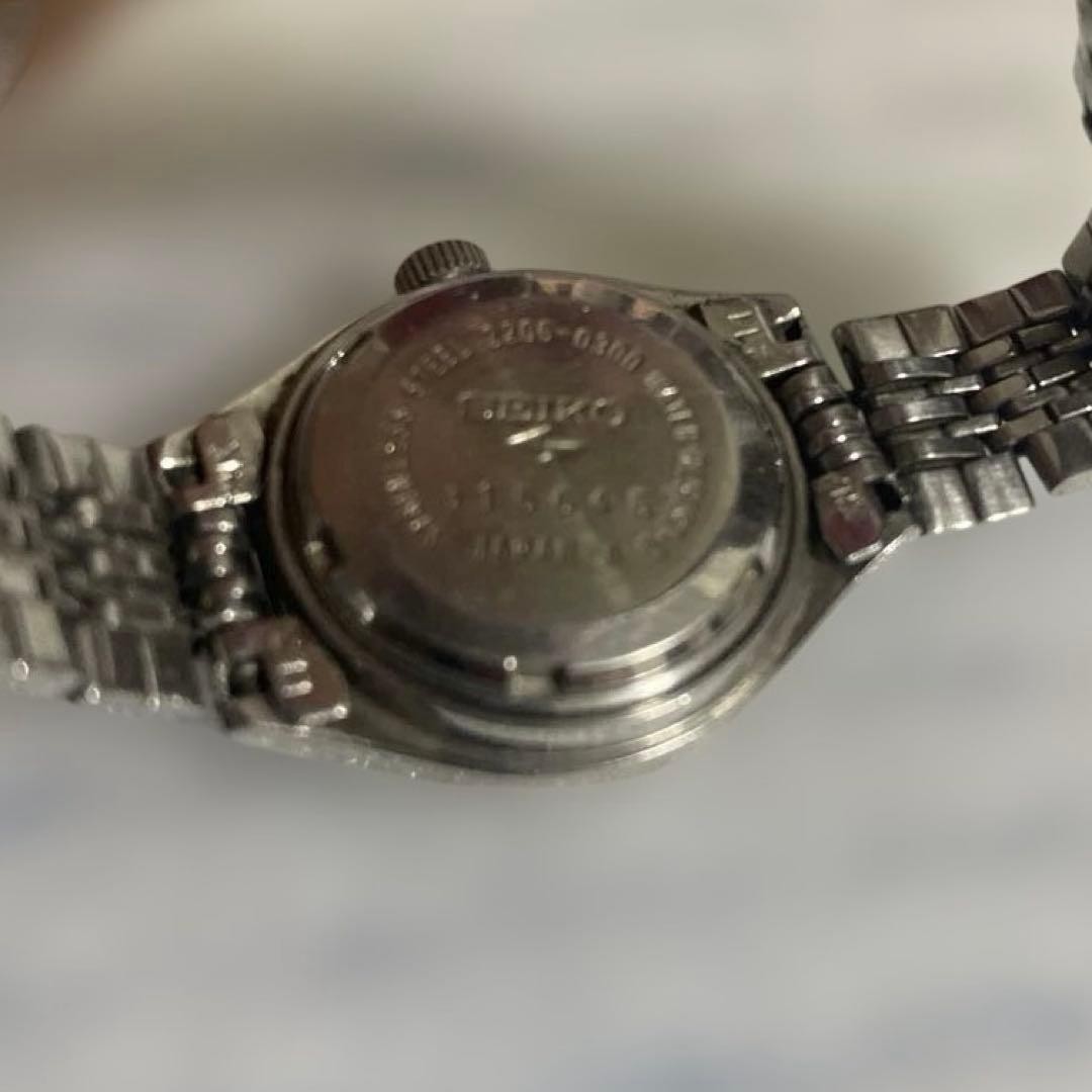 Seiko 17 Jewels Cut Glass Watch 2206-0300