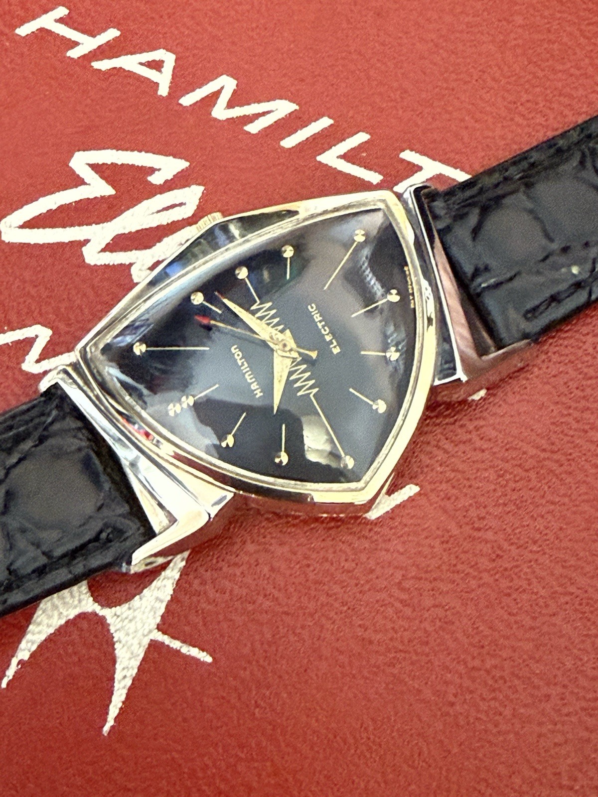 Hamilton Electric Pacer Watch-Early Caliber 500-Serviced-Warranty-VENTURA DIAL