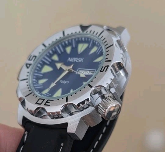 Sea Monster Watch, Norsk, Citizen Movement – Blue -0- Tokyo