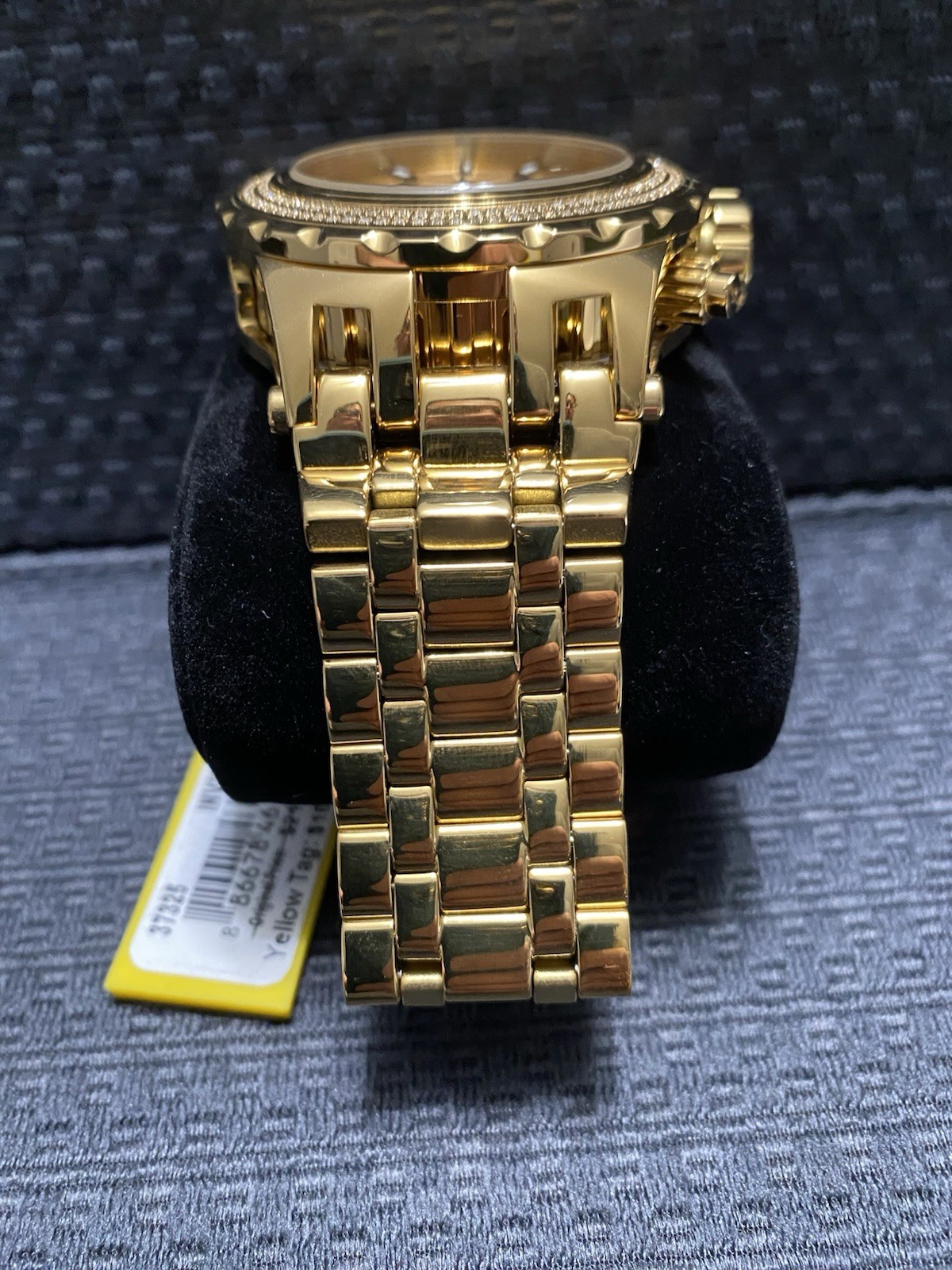 Invicta Reserve Subaqua Specialty.71 CTW Diamond Bezel Gold Watch, Model #37325