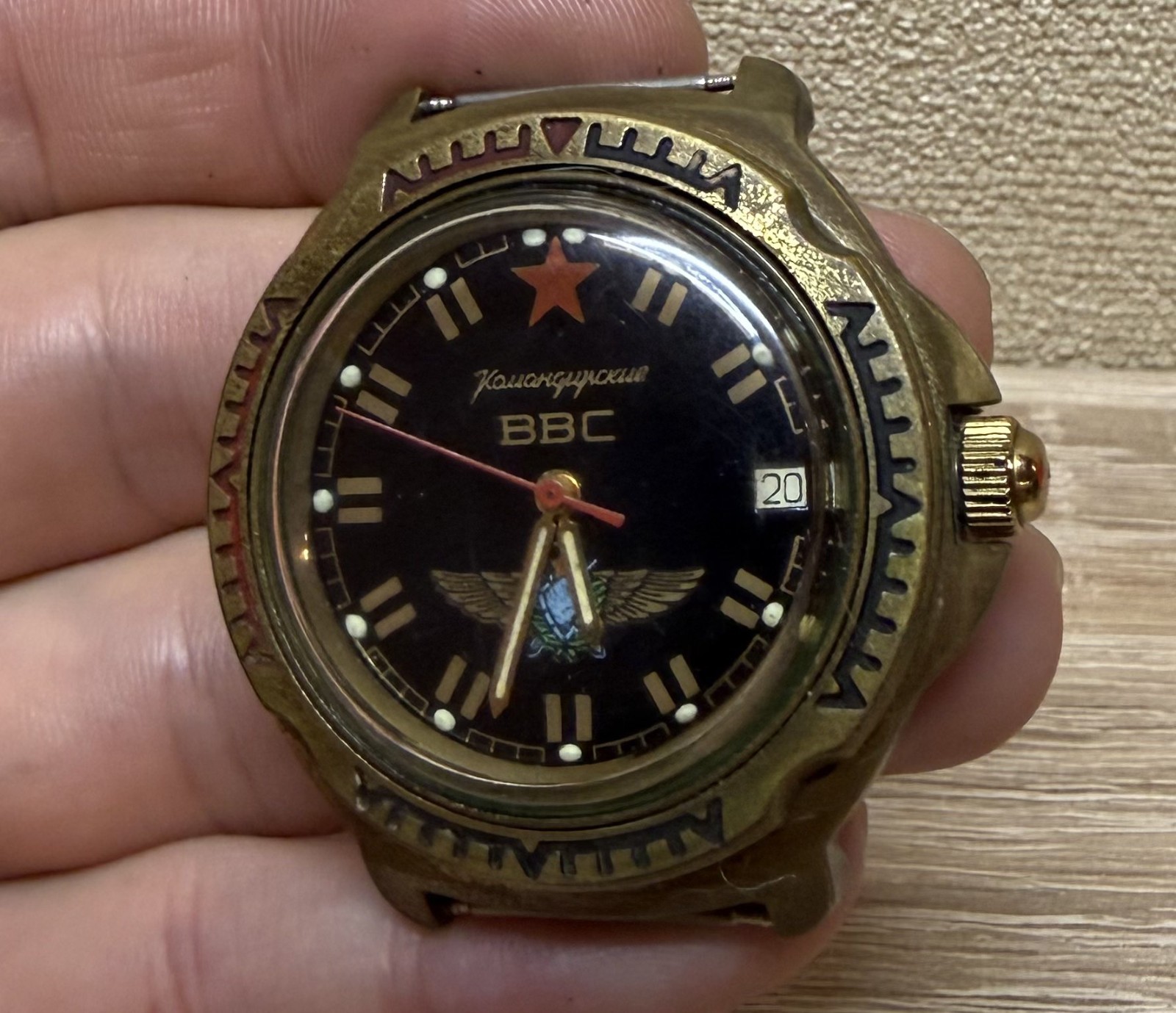 Watch USSR Vostok Komandirskie Mechanical Commander Military Soviet Rare Vintage