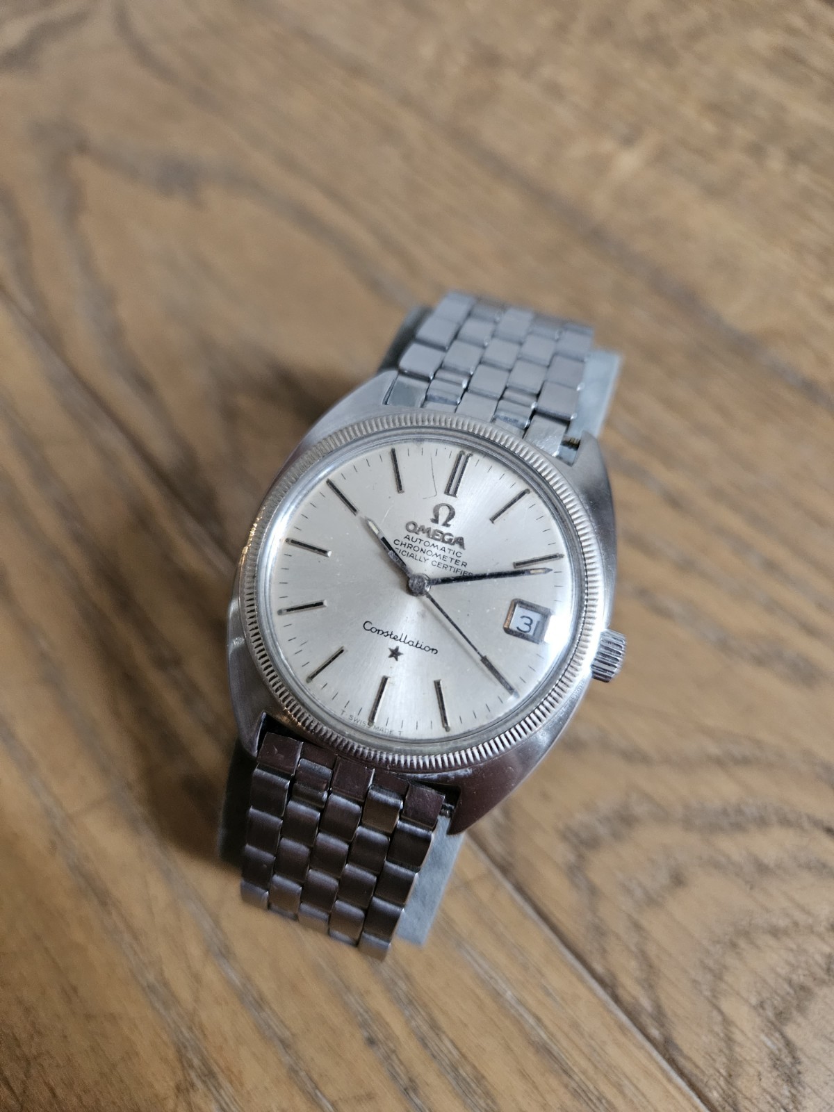 Omega Constellation C-Case 168.027 – 35mm, Original Box