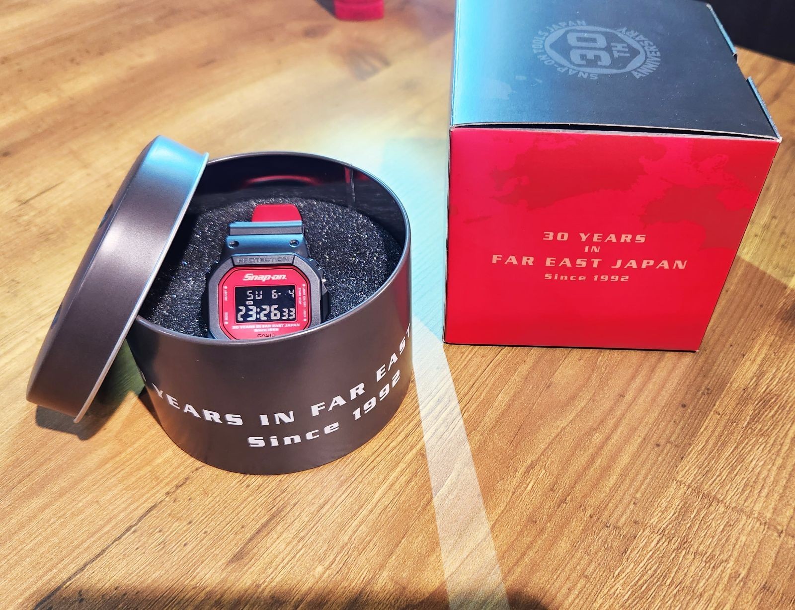 G SHOCK Snap on Snap on Tools JAPAN 30th Anniversary Watch