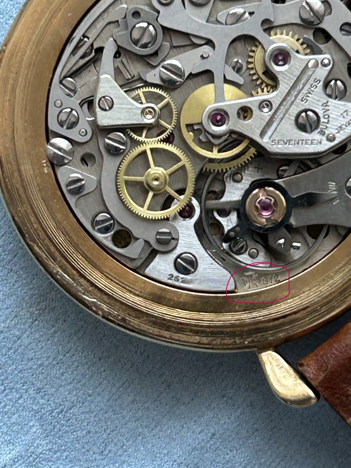 BULOVA 11775 Chronograph – Lemania 1872 – FULL SET