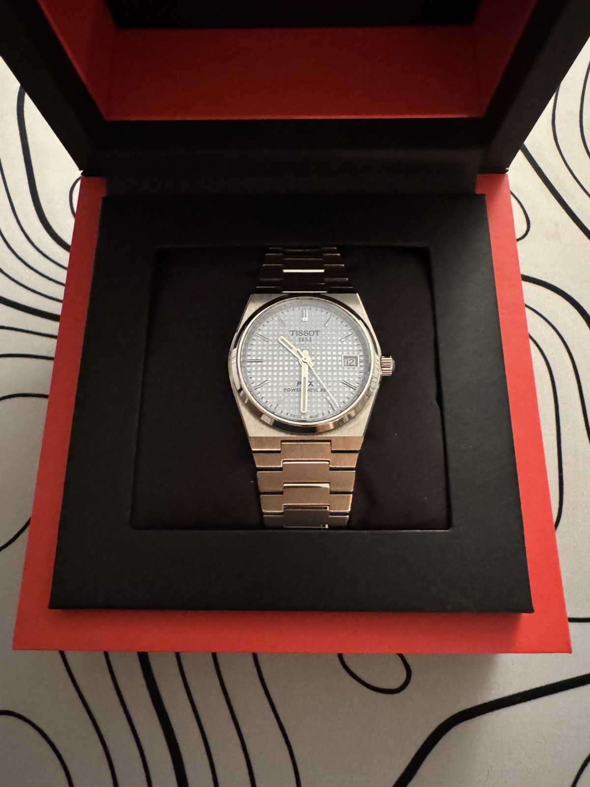 Tissot PRX 35mm Powermatic 80 Ice Blue (T137.207.11.351.00)