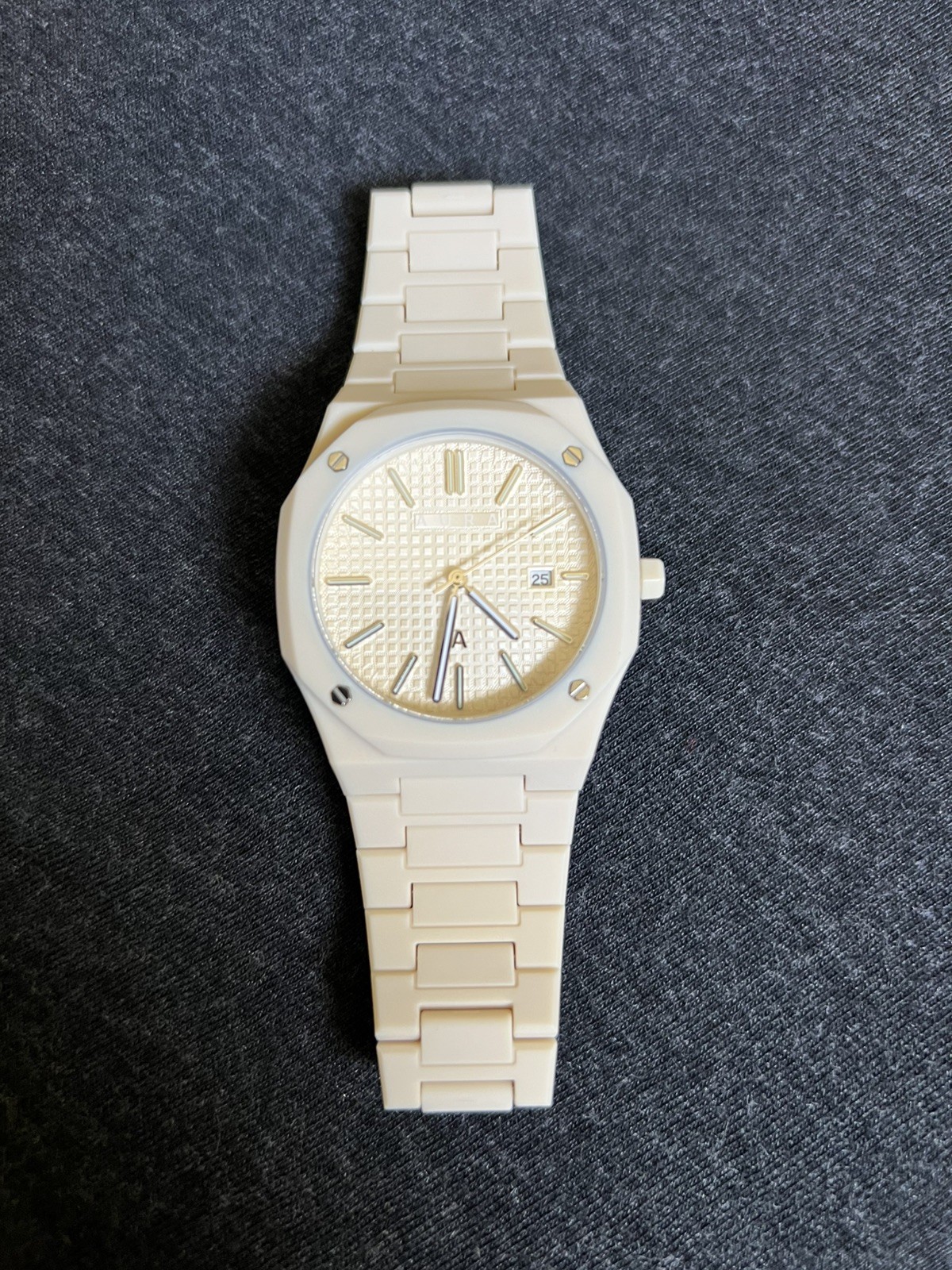 AURA Polycarbonate: ALMOND Color (The Viral Discontinued Watch-Super Rare Color)