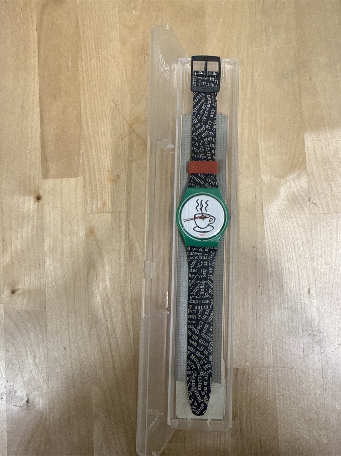 Vintage 1993 Cappuccino Coffee Swatch Watch MGG121