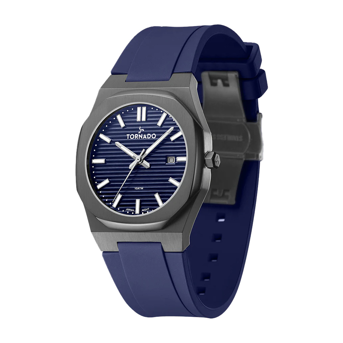 Tornado Spectra Men’s Analog Watch | Blue Dial, 40mm, 100 m (10 ATM)