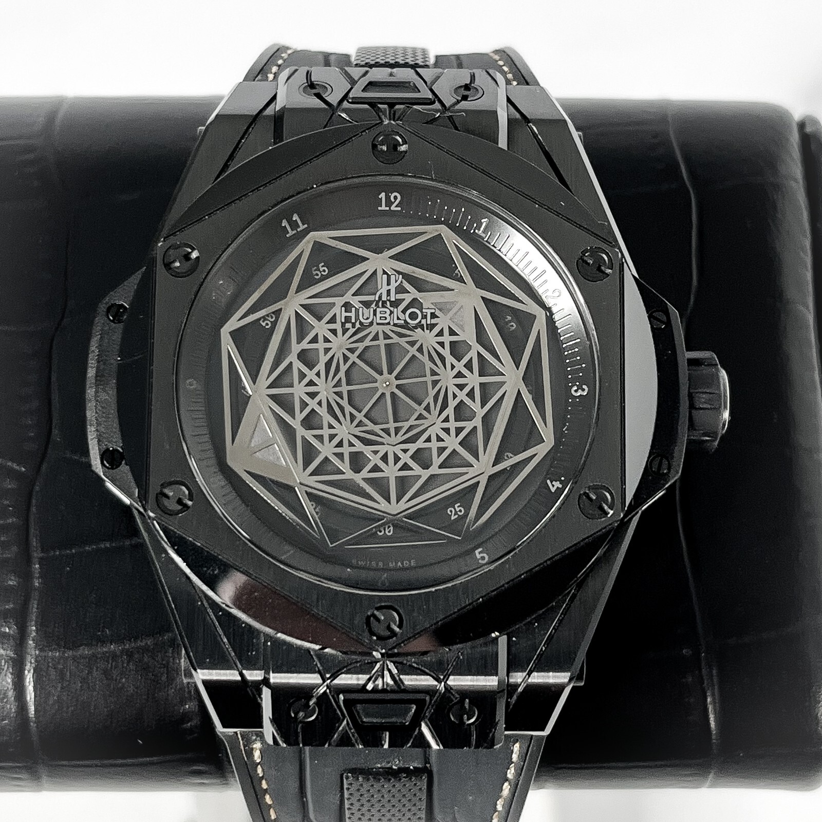 Hublot Big Bang Sang Bleu All Black Limited 45mm Ref 415.CX.1114.VR.MXM17